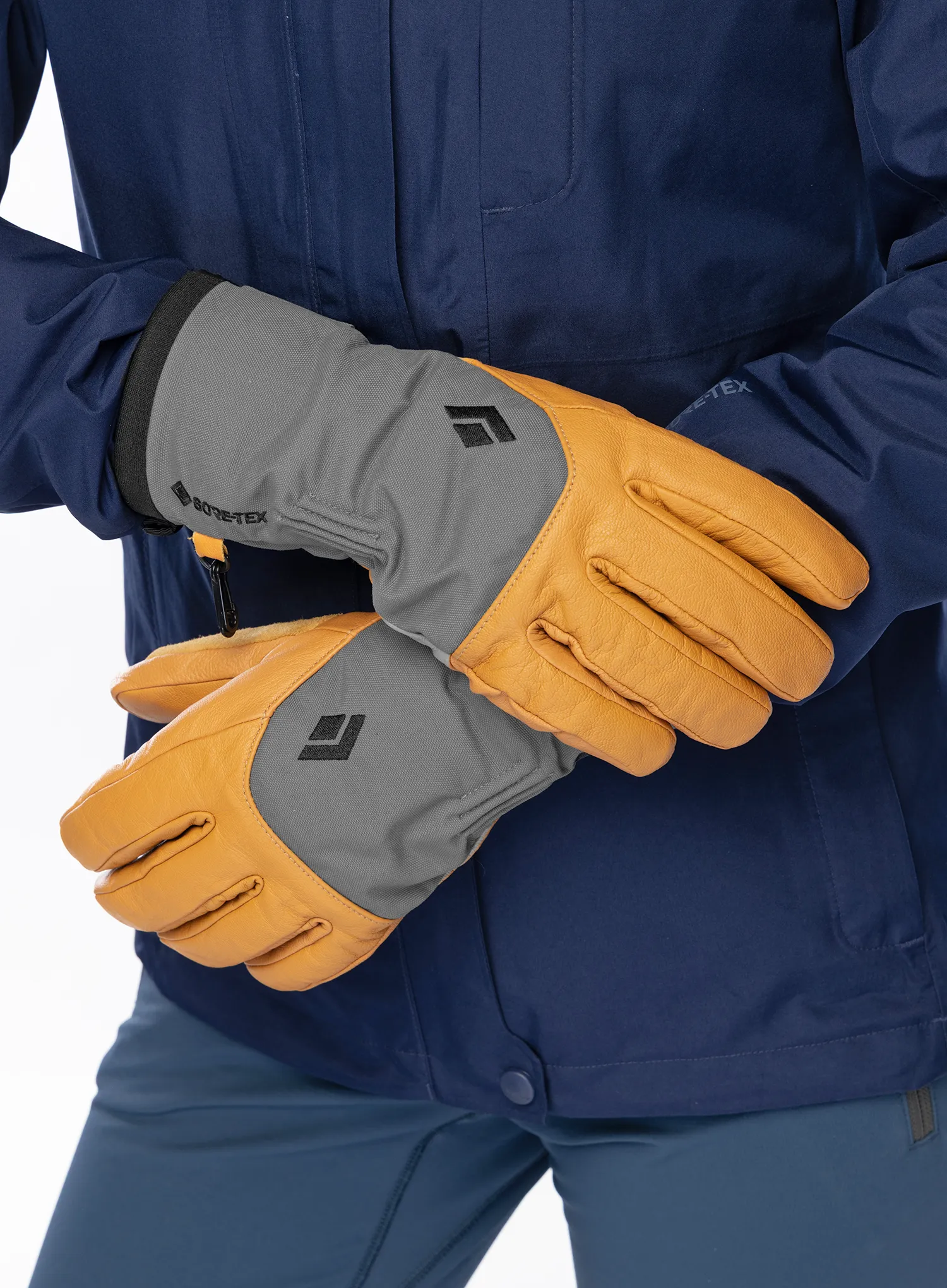 Moteriškos pirštinės Black Diamond Legend Gloves - beeswax/steel gray