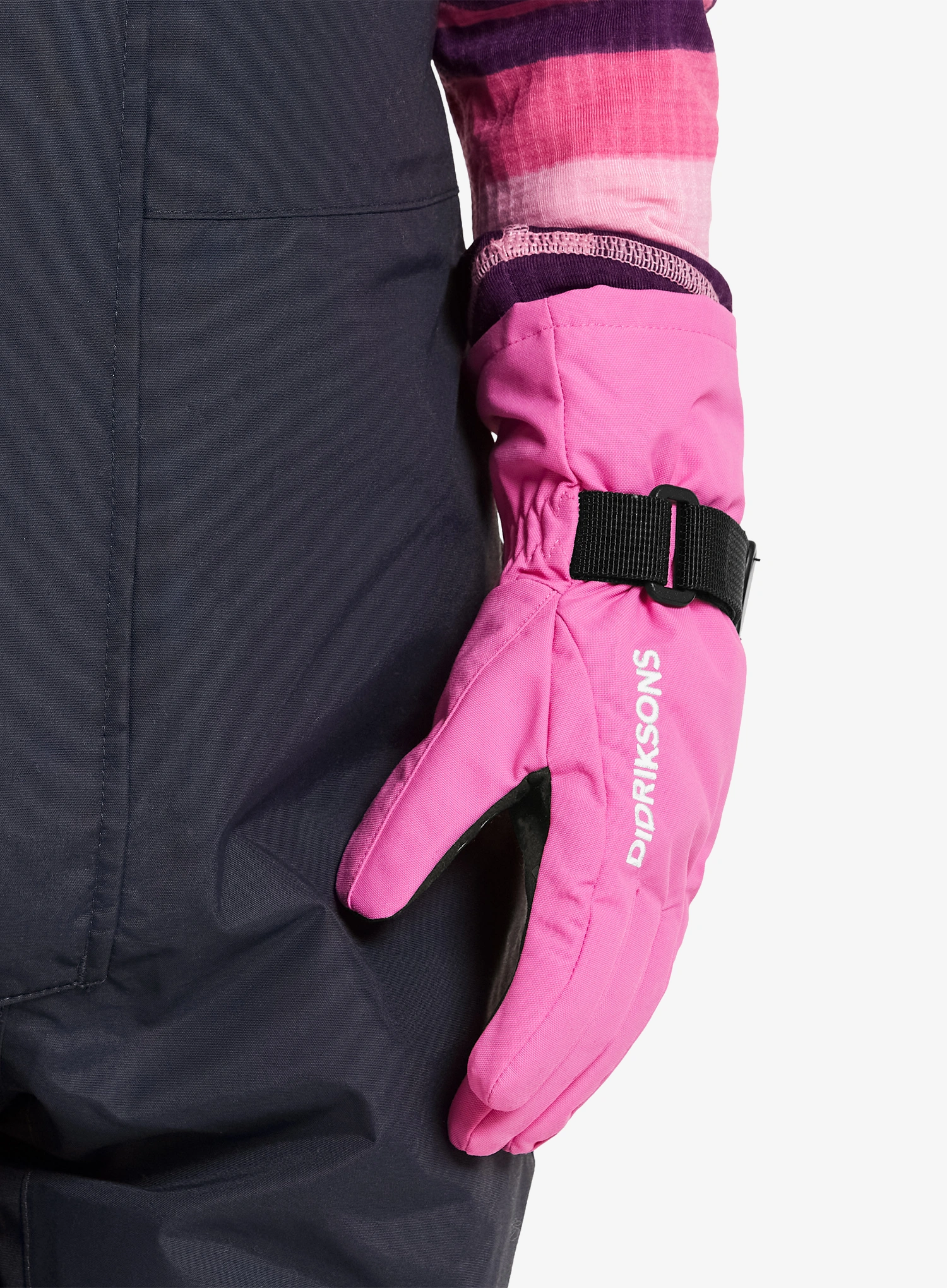 Vaikiškos pirštinės Didriksons Biggles Gloves 3 - sweet pink