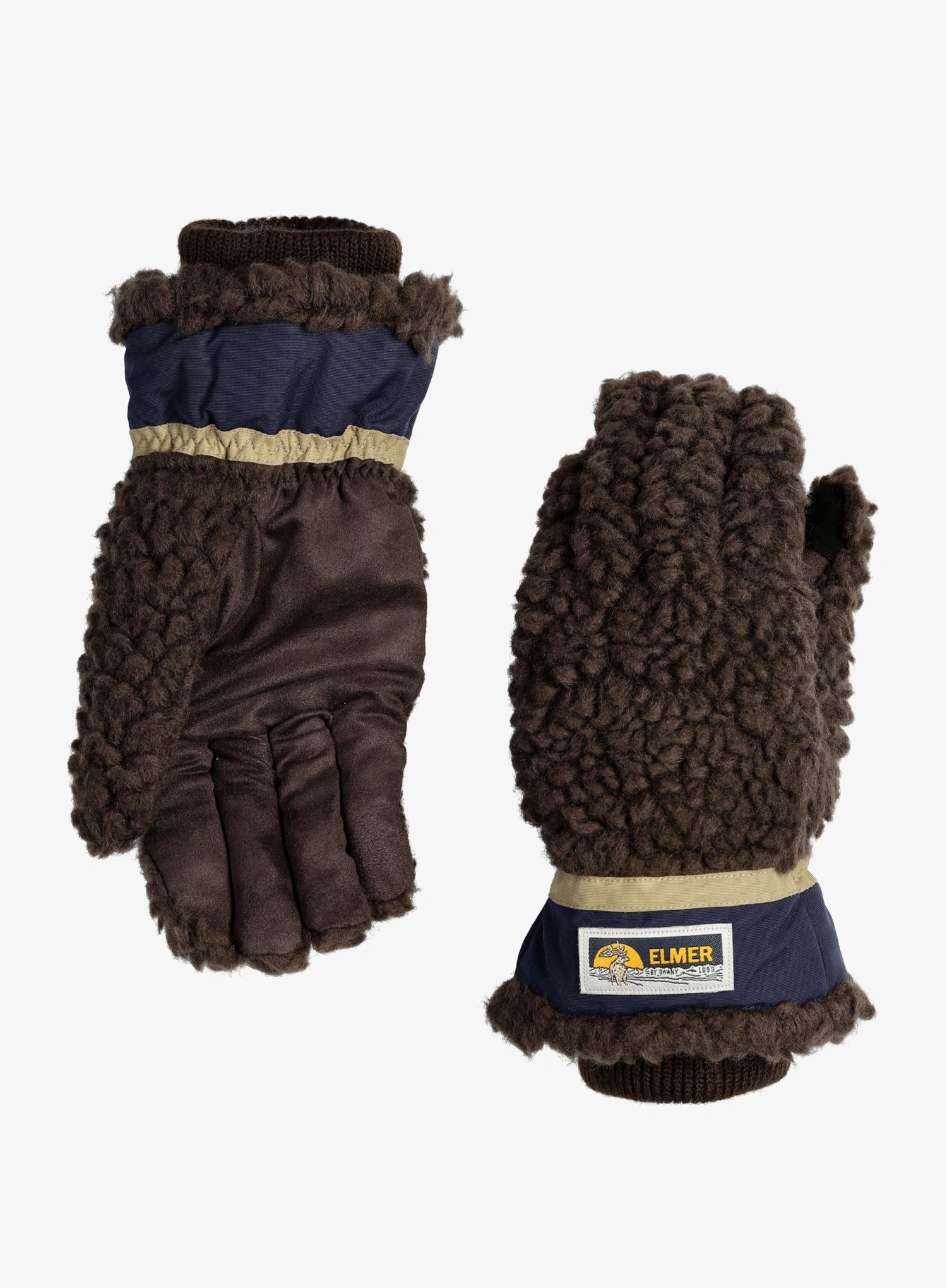 Pirštinės Elmer Teddy 5Fingers - brown