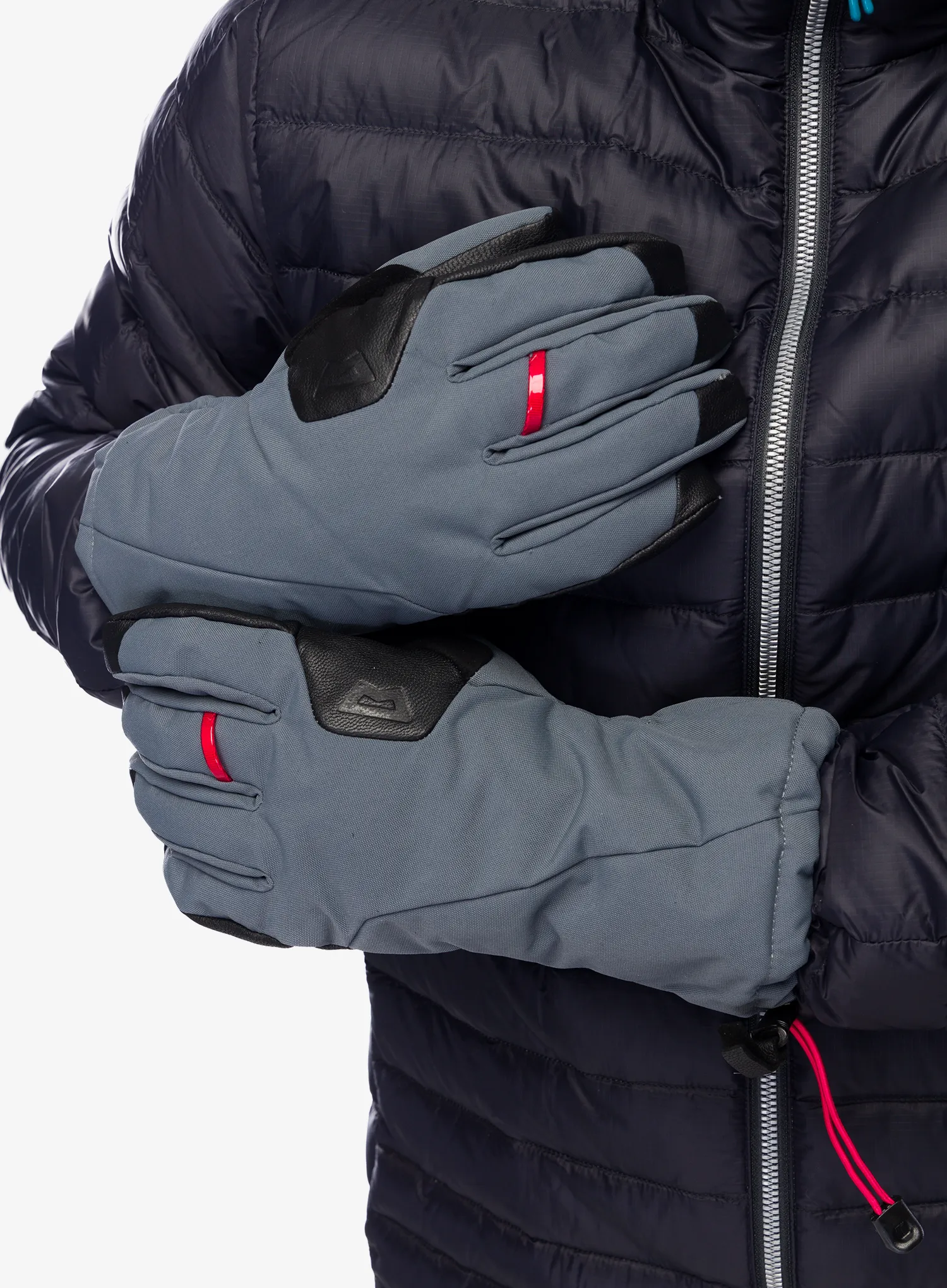 Vyriškos pirštinės Mountain Equipment Guide Glove - flint grey/black