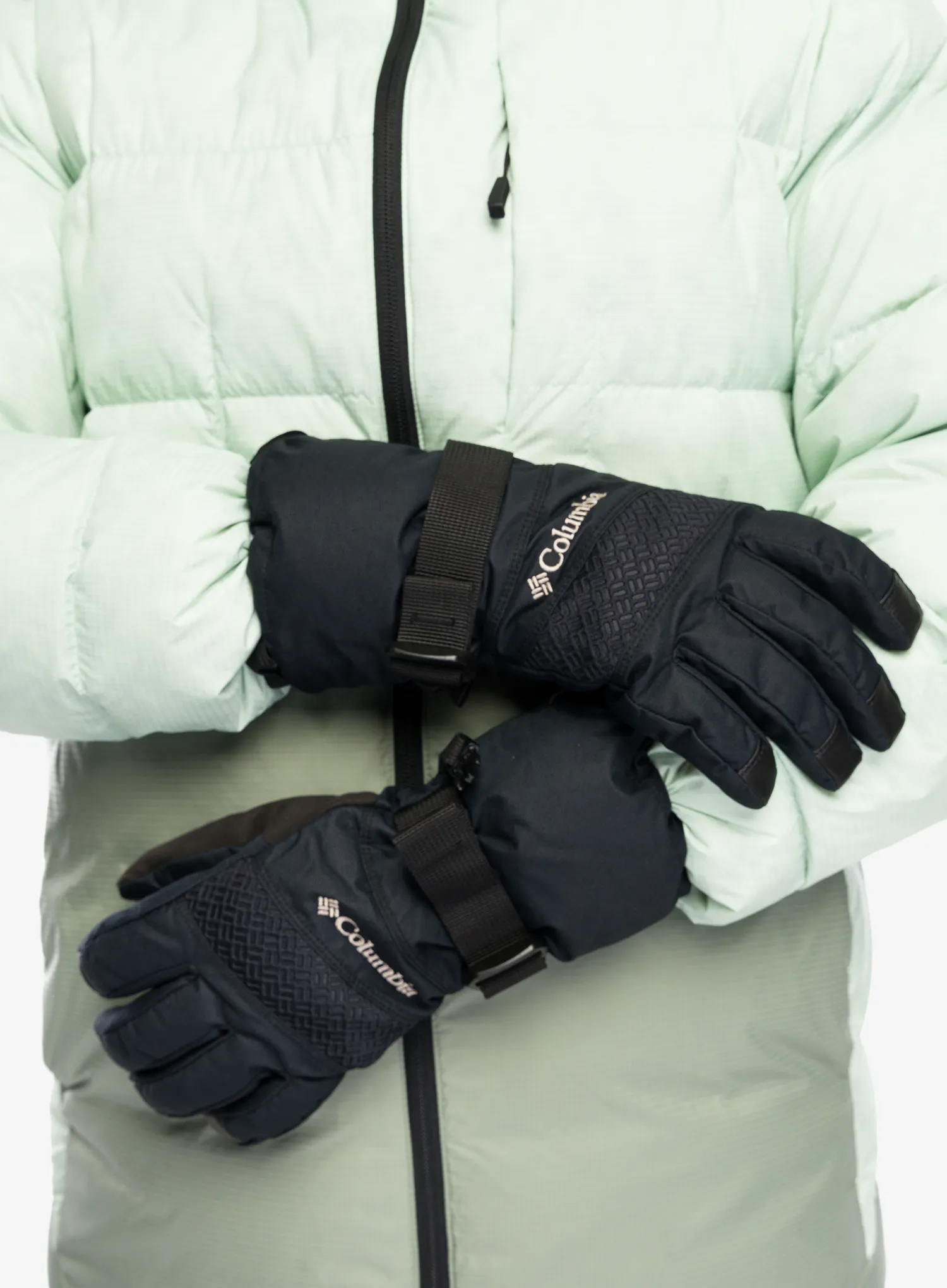 Moteriškos slidinėjimo pirštinės Columbia Whirlibird III Glove - black