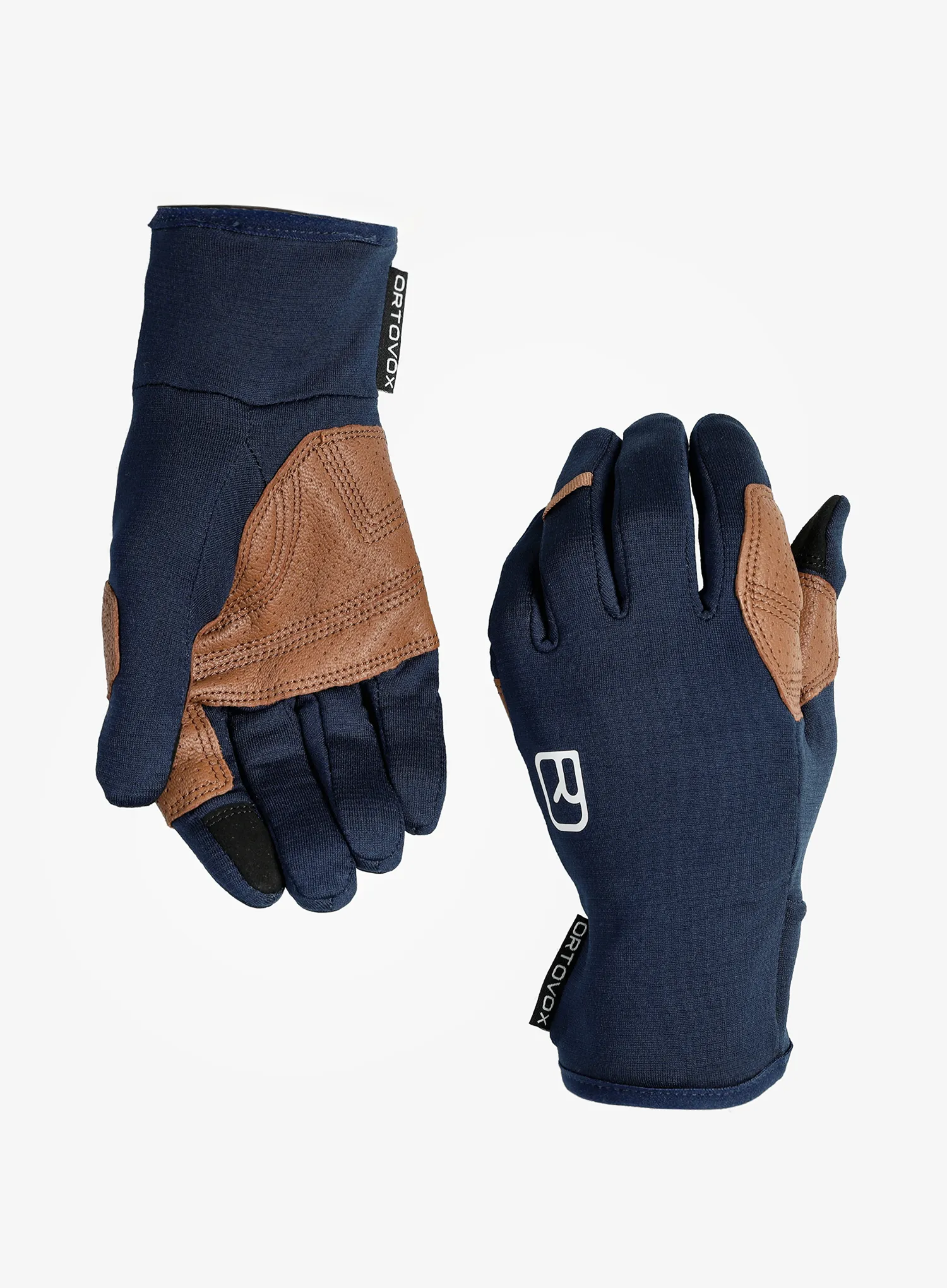 Pirštinės Ortovox Fleece Light Glove - deep ocean