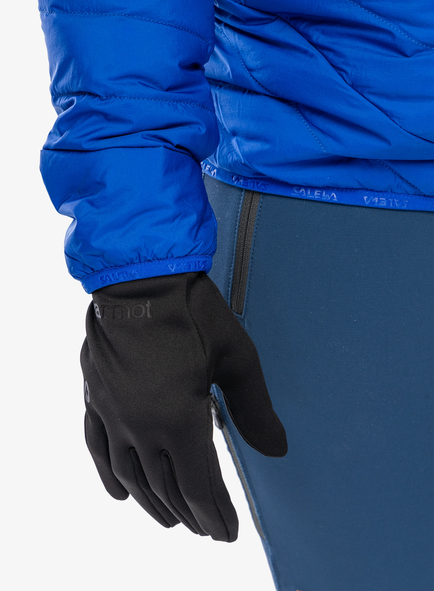 Fliso pirštinės Marmot Connect Liner Glove - black
