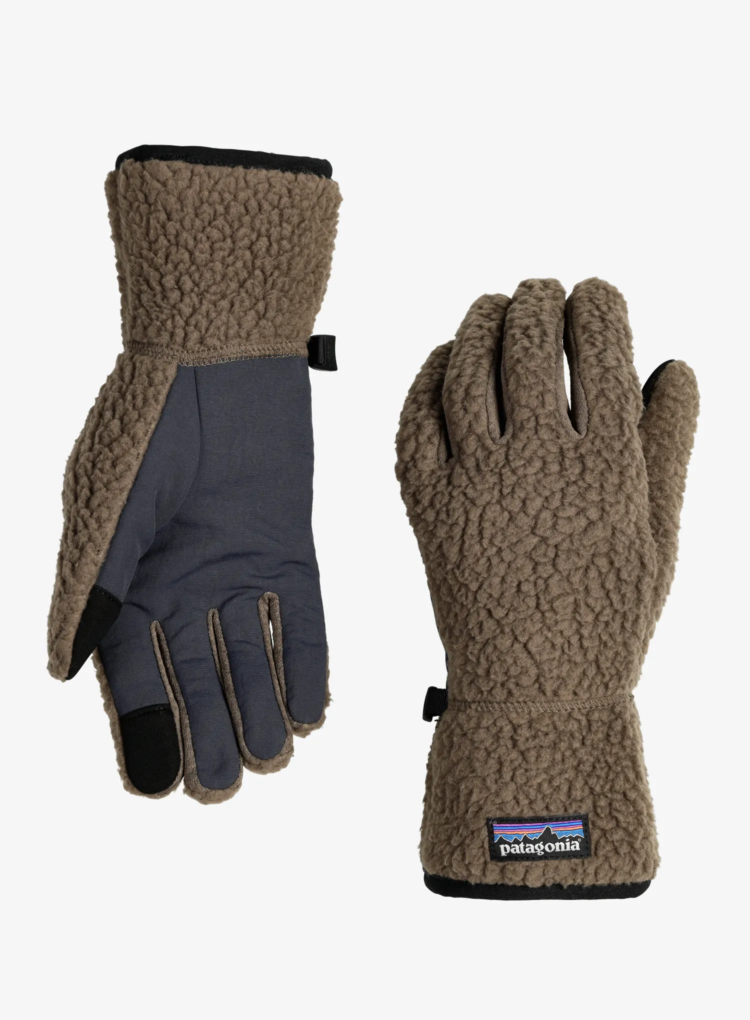 Fliso pirštinės Patagonia Retro Pile Gloves - marlow brown