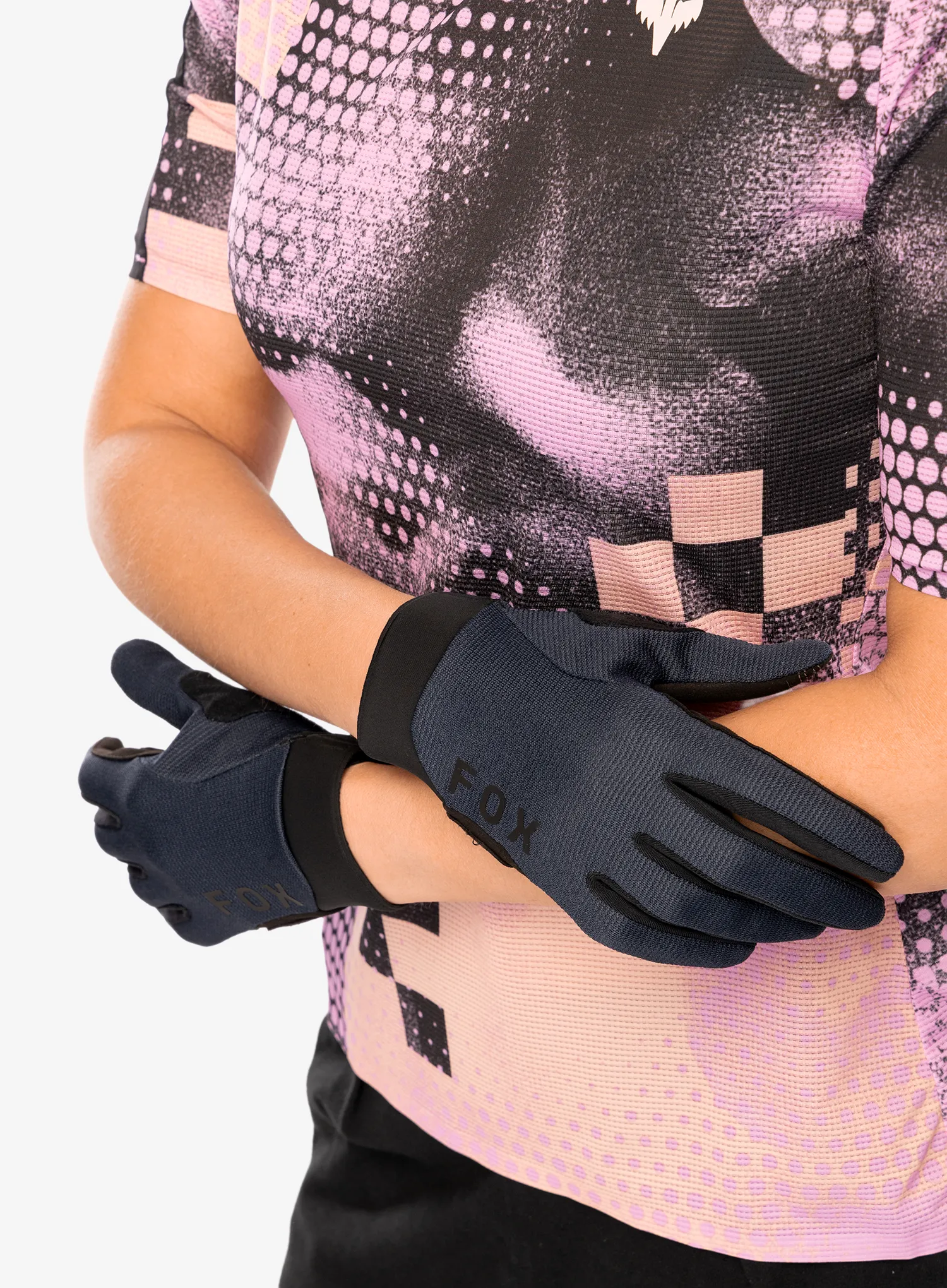 Moteriškos dviratininko pirštinės Fox Ranger Glove Gel - midnight