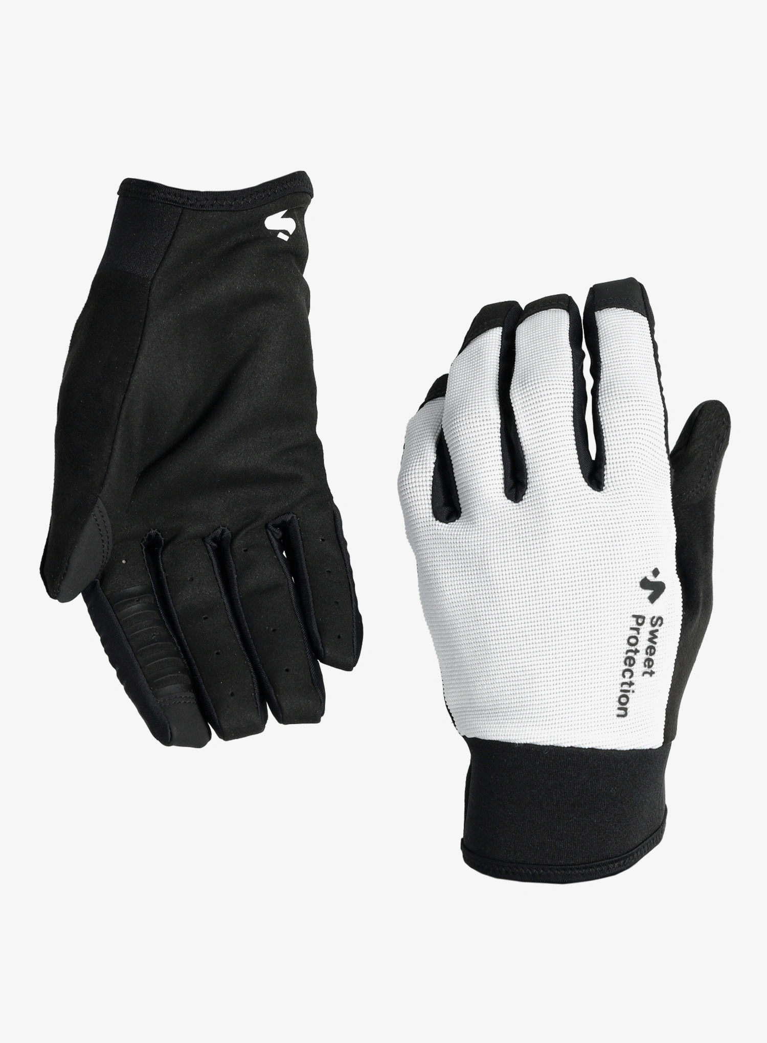 Moteriškos dviratininko pirštinės Sweet Protection Hunter Gloves - bright white