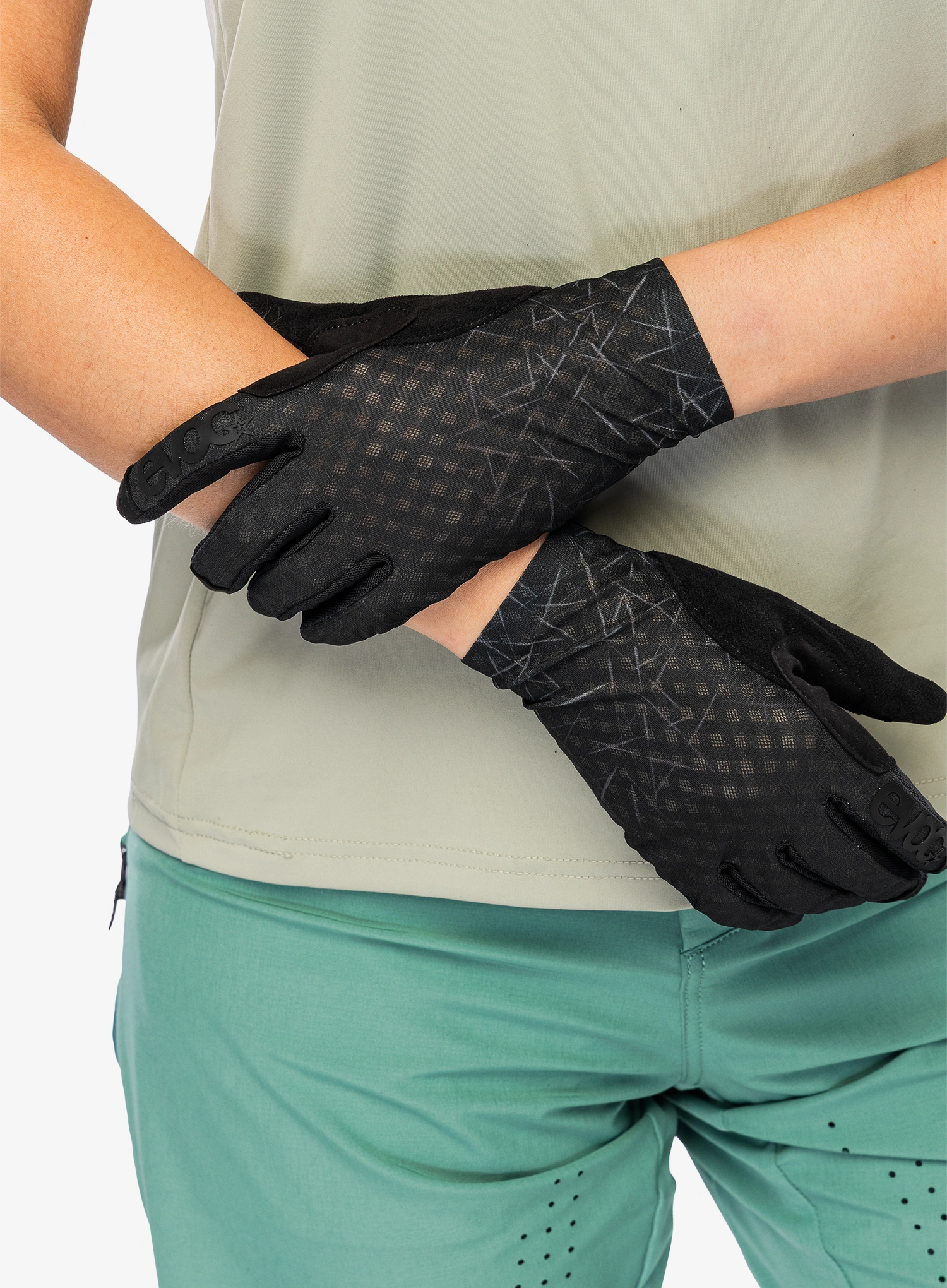 Dviratininko pirštinės Evoc Lite Touch Glove - black