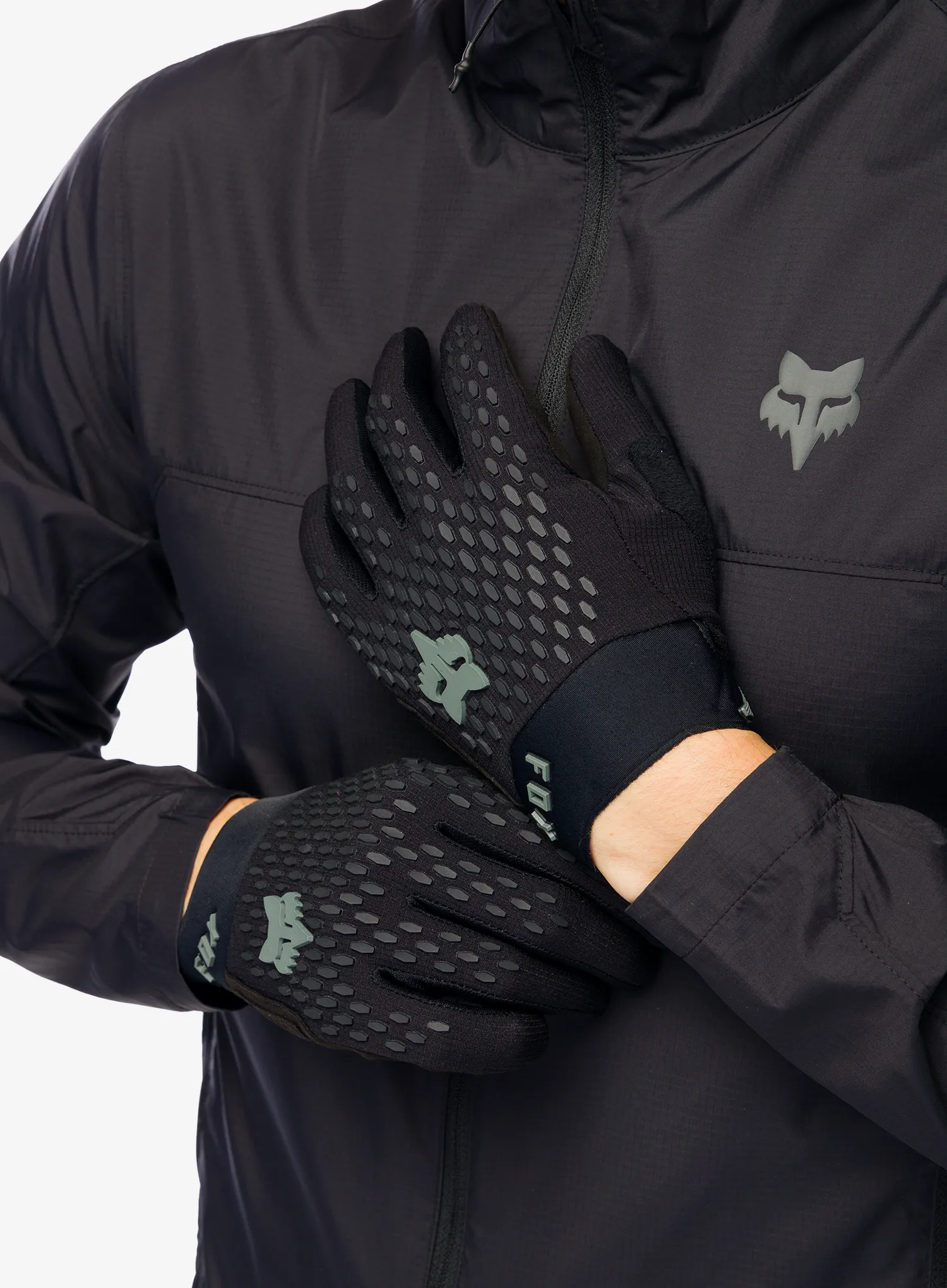 Dviratininko pirštinės Fox Defend Glove - black