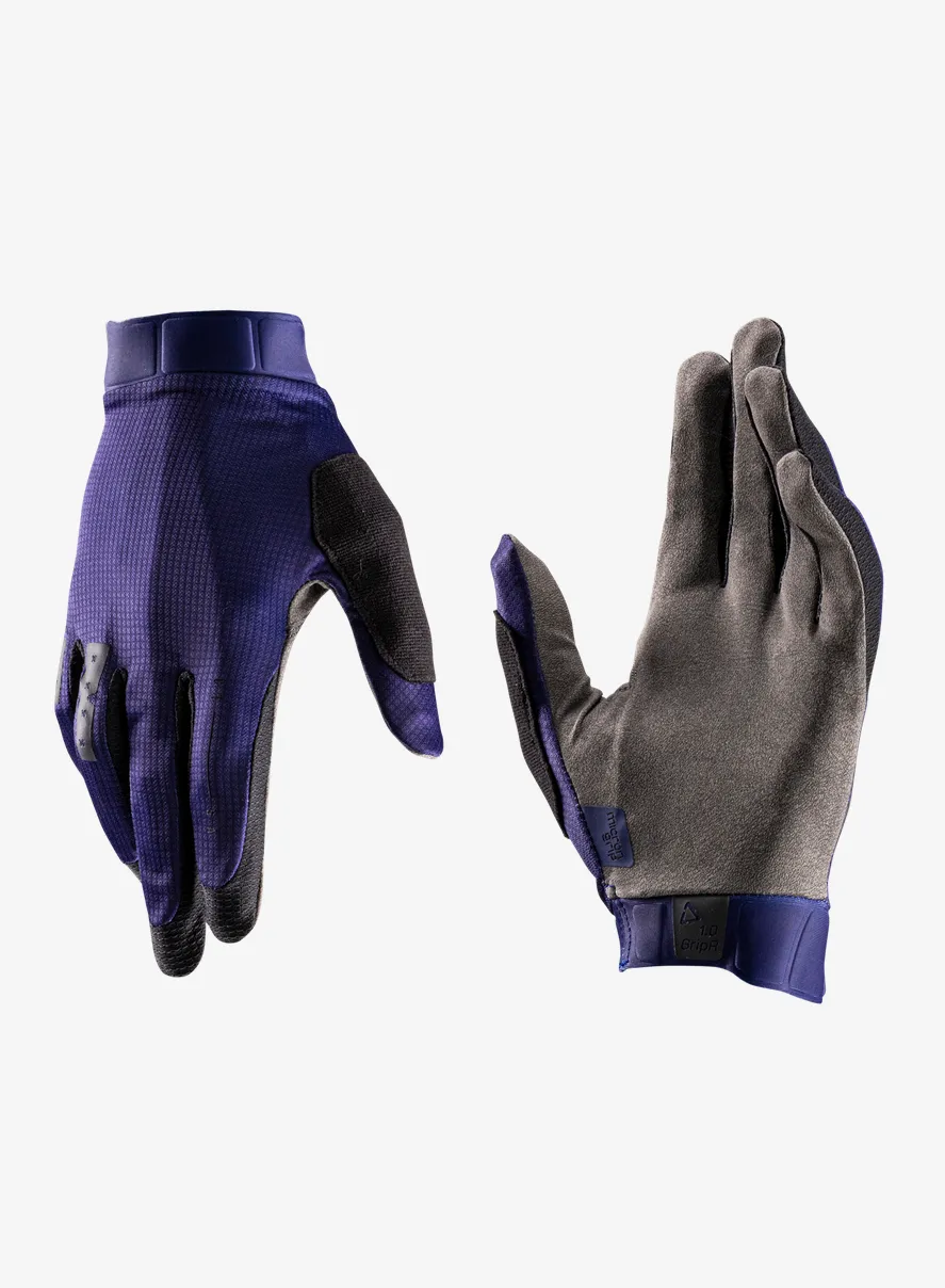Dviratininko pirštinės Leatt Glove MTB 1.0 GripR - galaxy blue