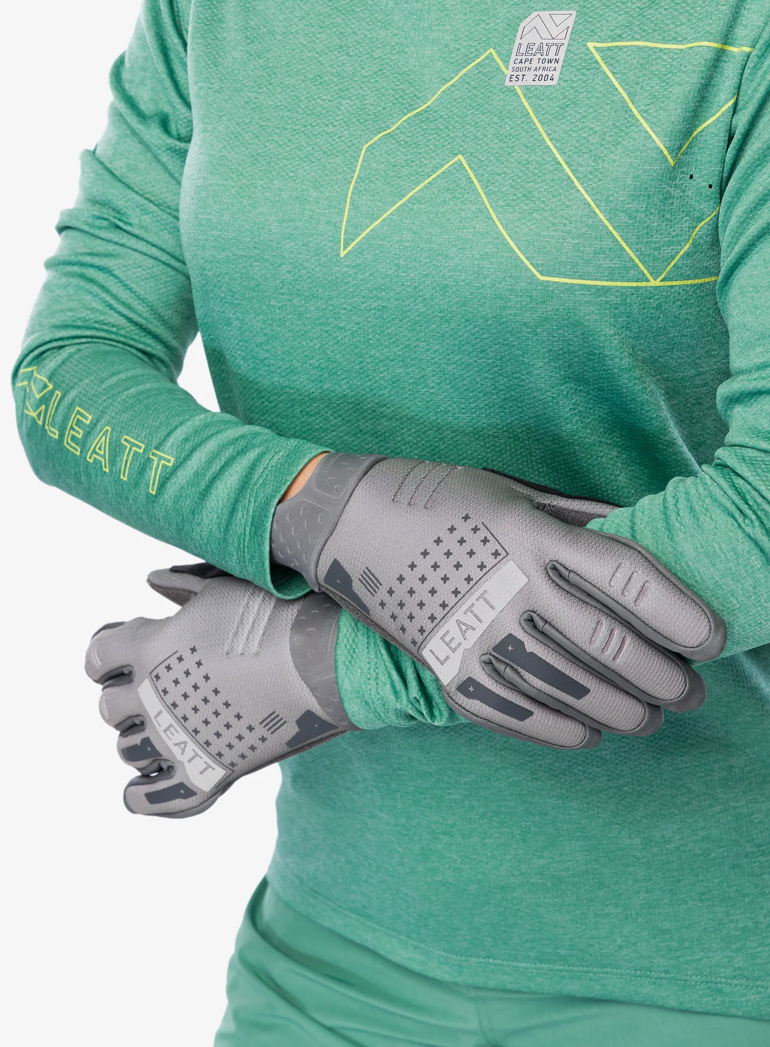 Dviratininko pirštinės Leatt Glove MTB 2.0 SubZero - granite