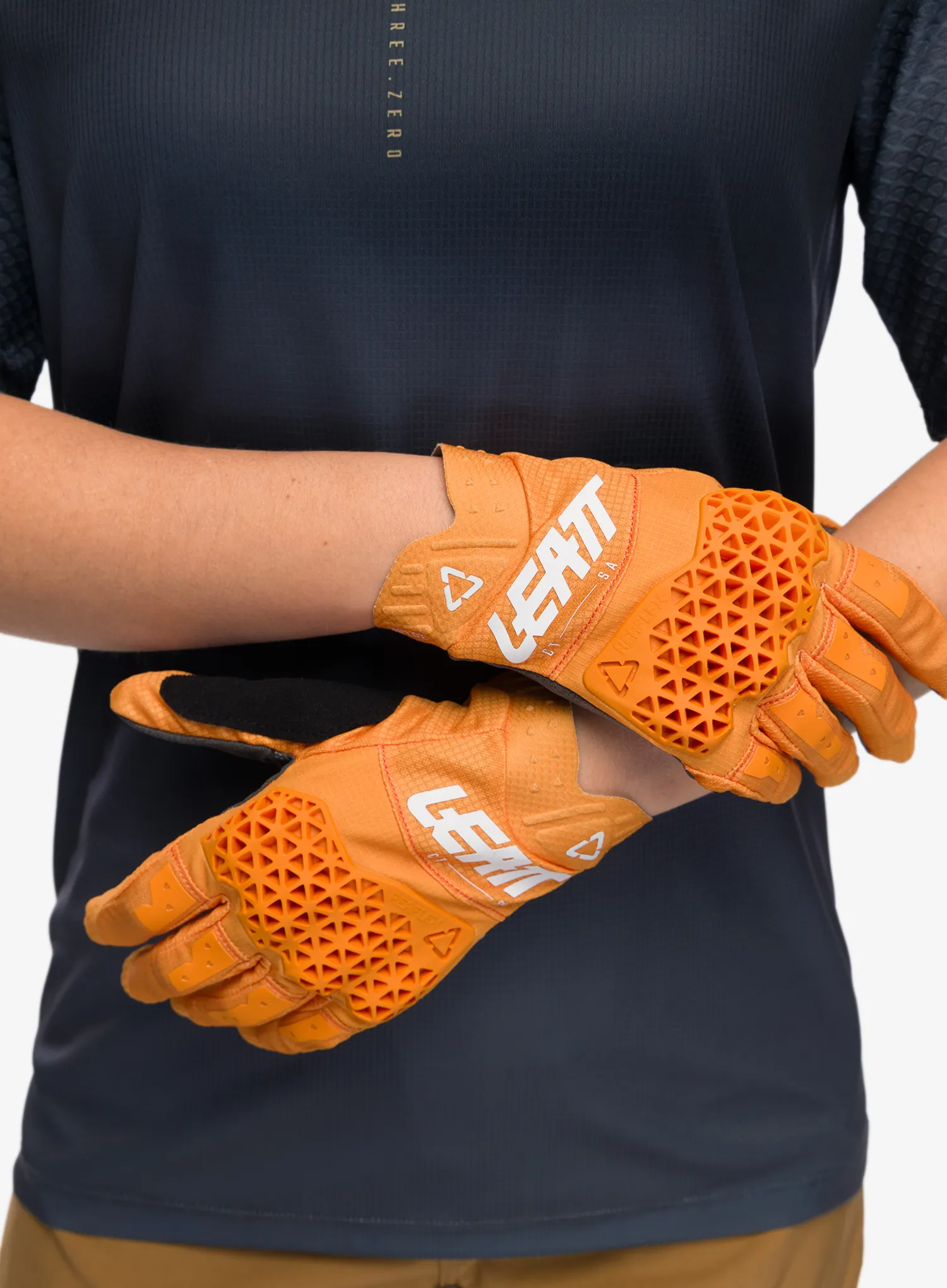 Dviratininko pirštinės Leatt Glove MTB 3.0 Lite - lager yellow