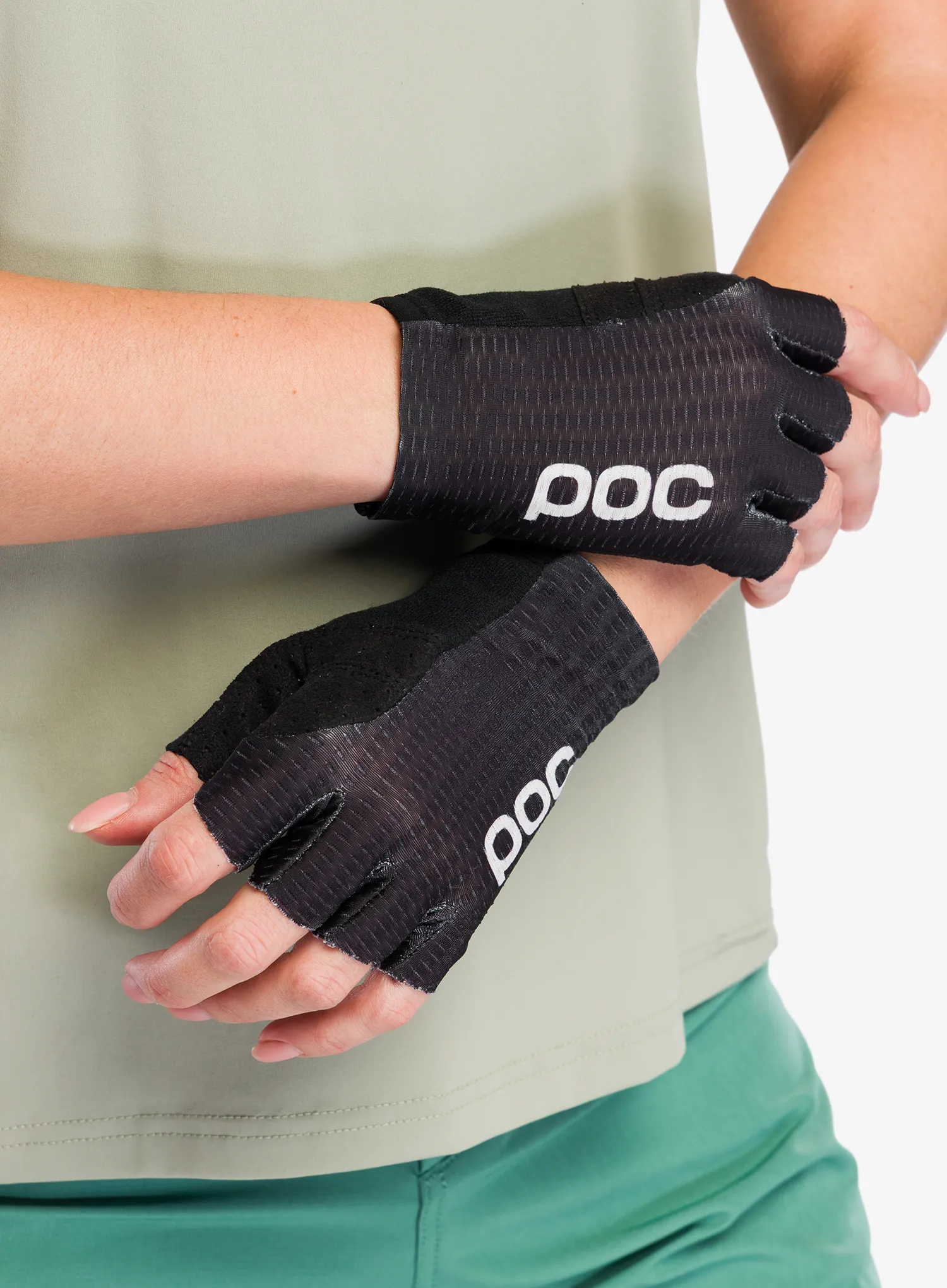 Dviratininko pirštinės POC Agile Short Glove - uranium black