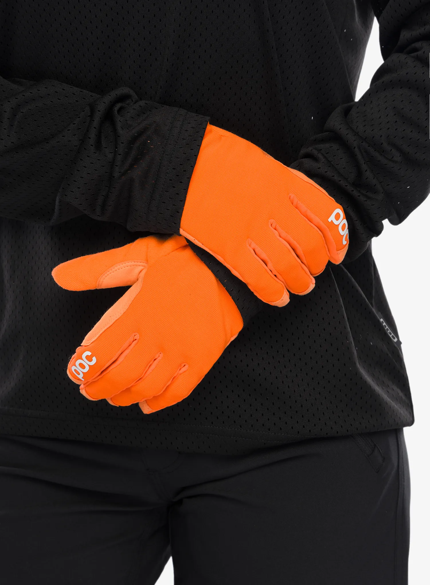 Dviratininko pirštinės POC Resistance Enduro Adj Glove - zink orange