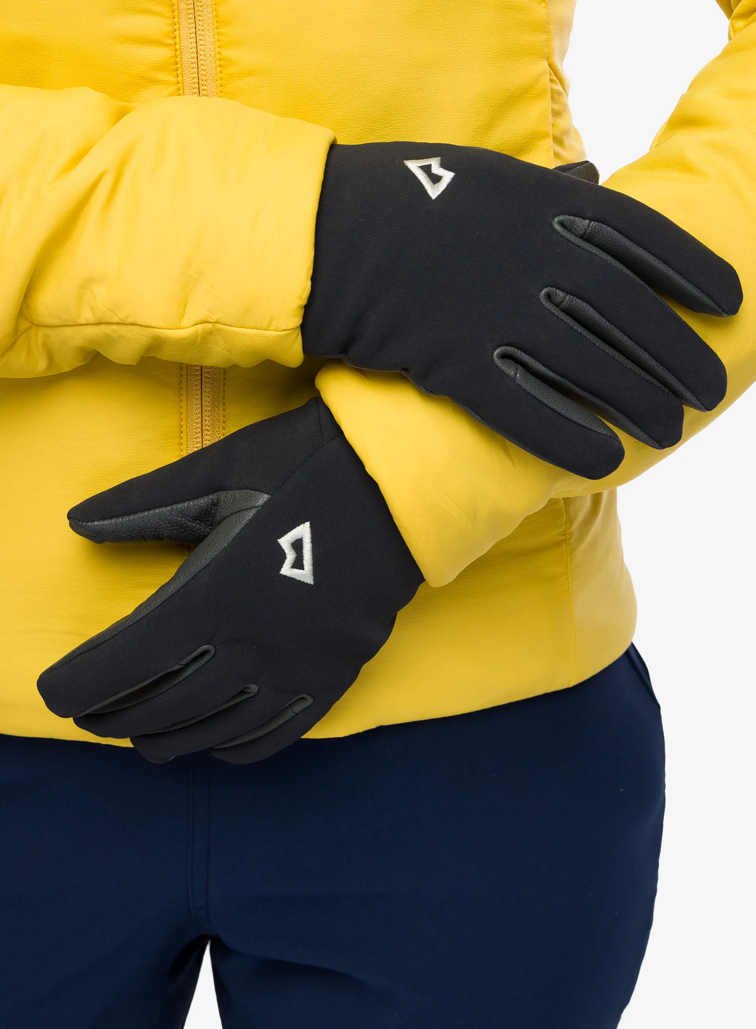 Moteriškos pirštinės softshell Mountain Equipment G2 Alpine Glove - shadow/black