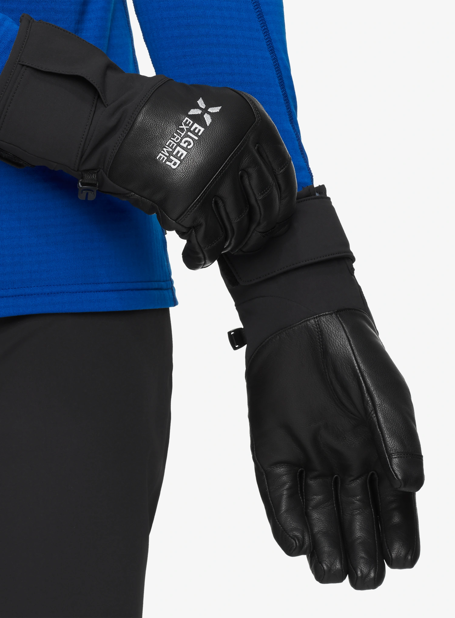 Pirštinės softshell Mammut Eiger Nordwand Advanced Glove - black