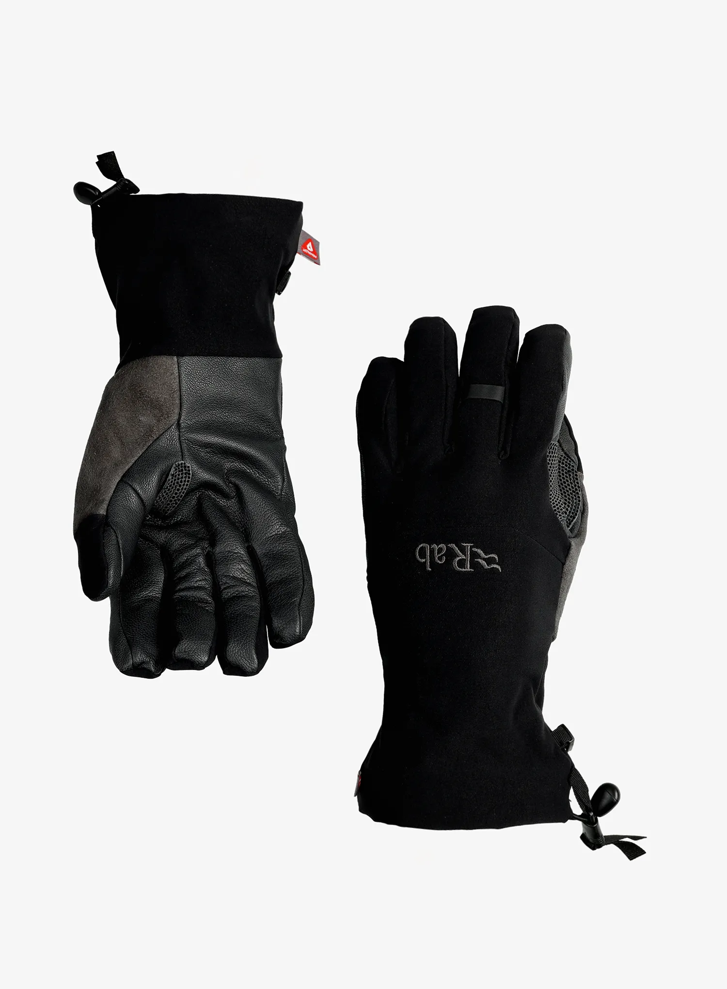 Pirštinės softshell Rab Baltoro Gloves - black
