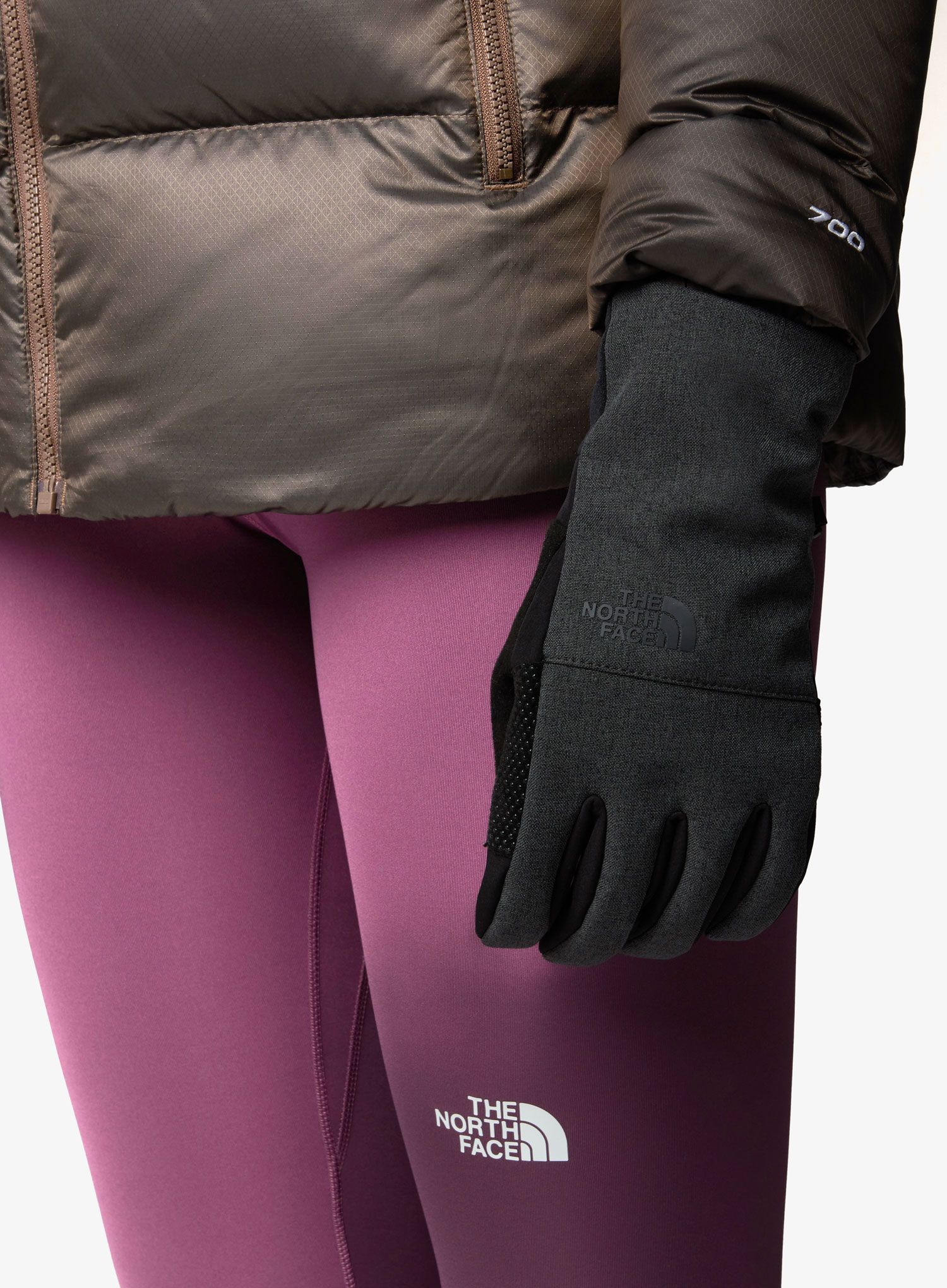 Moteriškos pirštinės kalnų žygiui The North Face Apex Etip Glove - tnf dark grey heather