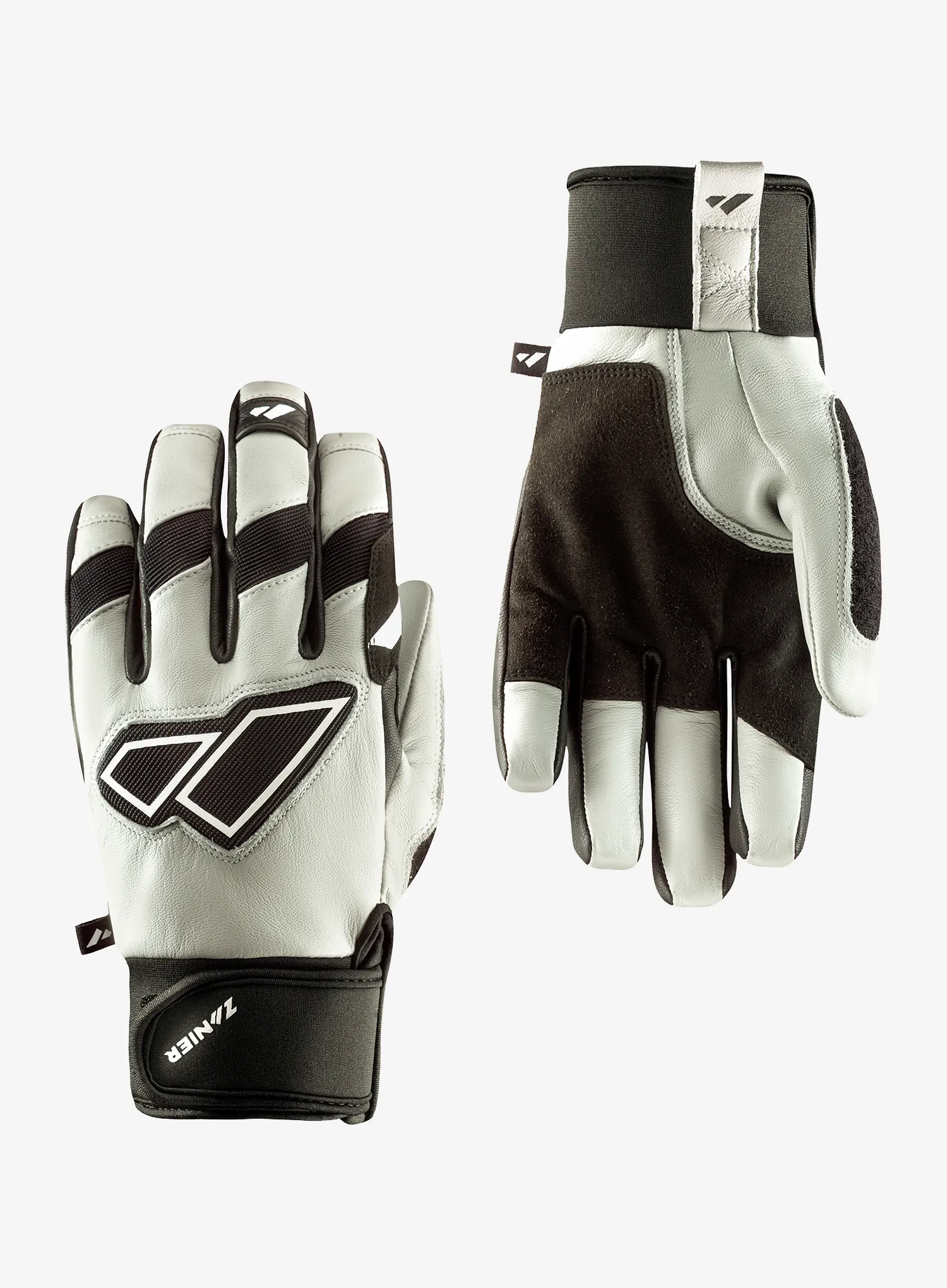 Pirštinės kalnų žygiui Zanier MyMountainPassion Glove - silver/black