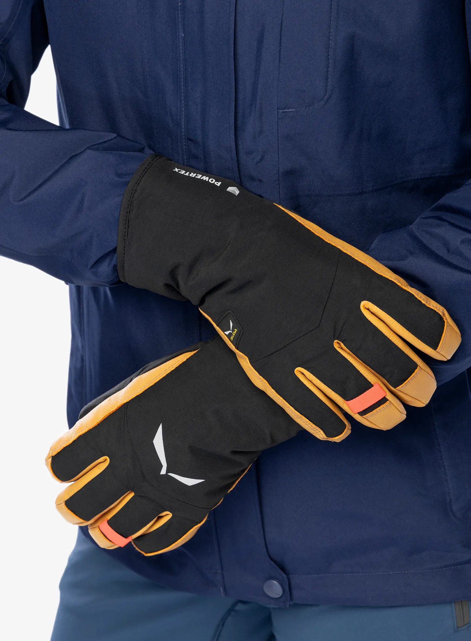 Neperšlampamos pirštinės moterims Salewa Ortles PTX/TWR Gloves - black out
