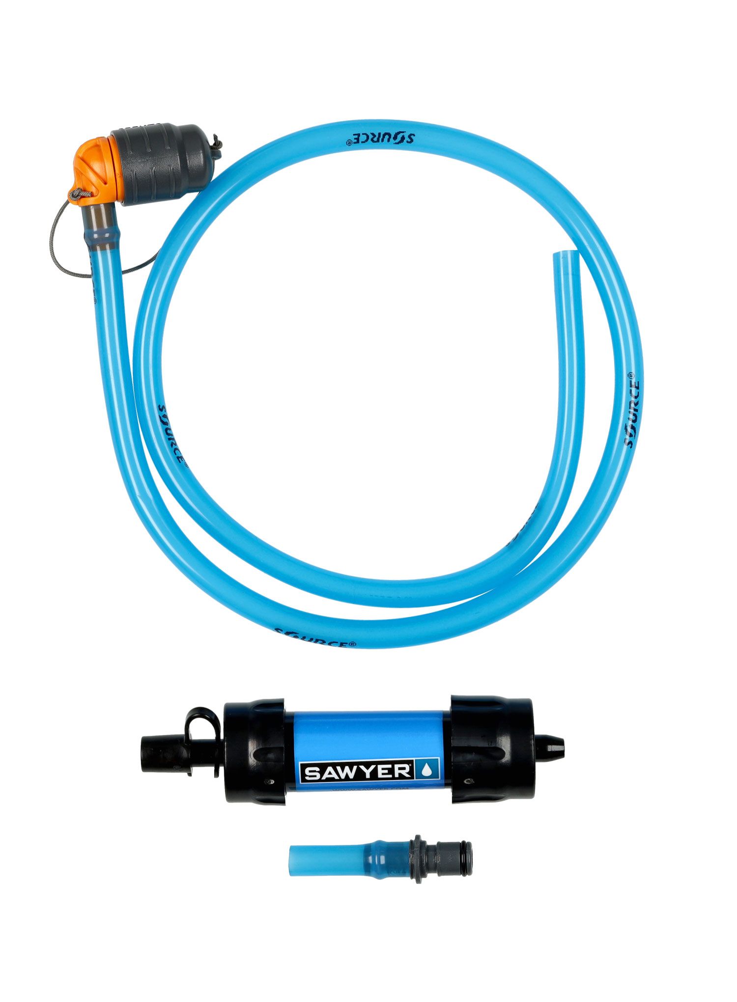 Vamzdelis Source Tube Kit + Filter - blue