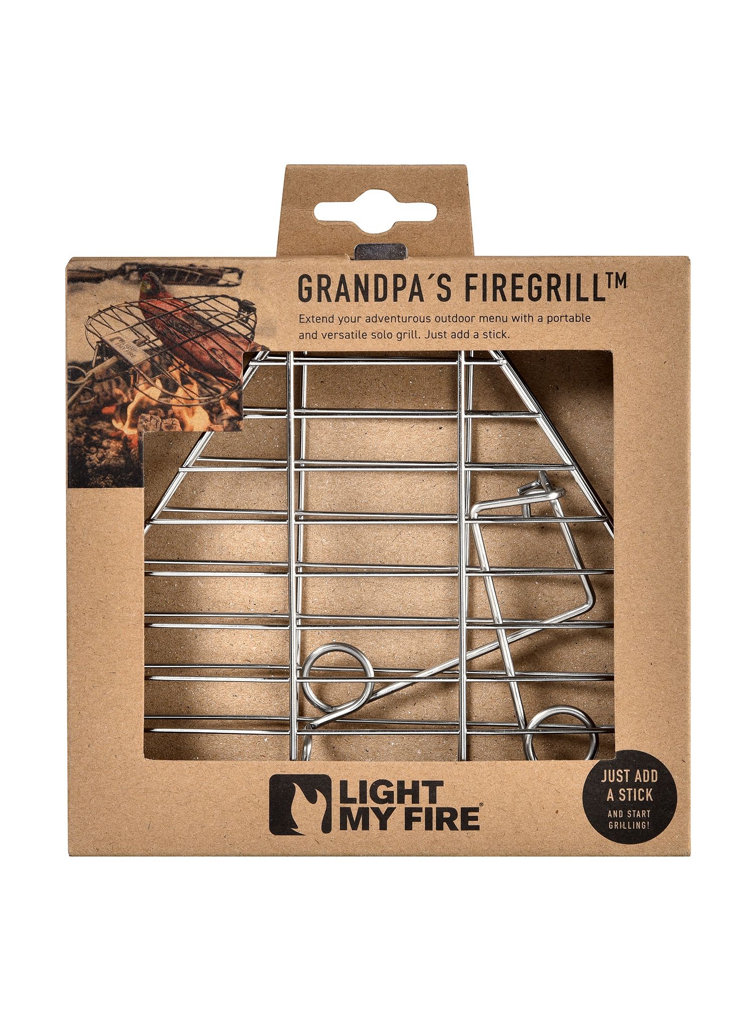 Grilio grotelės Light My Fire Grandpas FireGrill