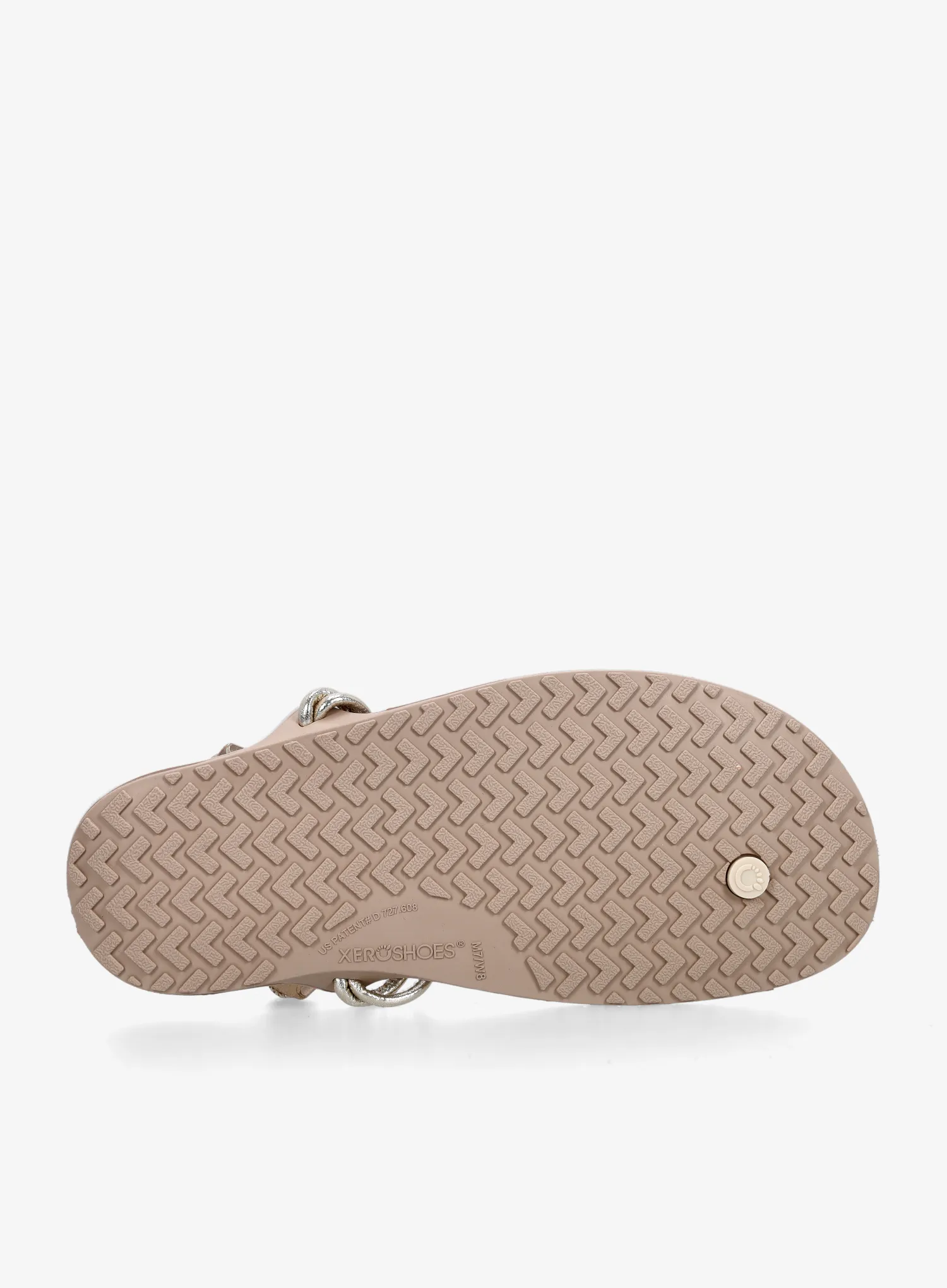 Moteriškos basutės Xero Shoes Genesis Leather - gold metallic