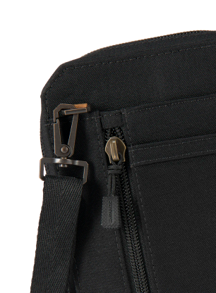 Rankinė Carhartt Nylon Duck Crossbody Wallet - black