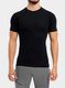 Termo marškinėliai vyrams Sensor Merino Air Tee S/S - black