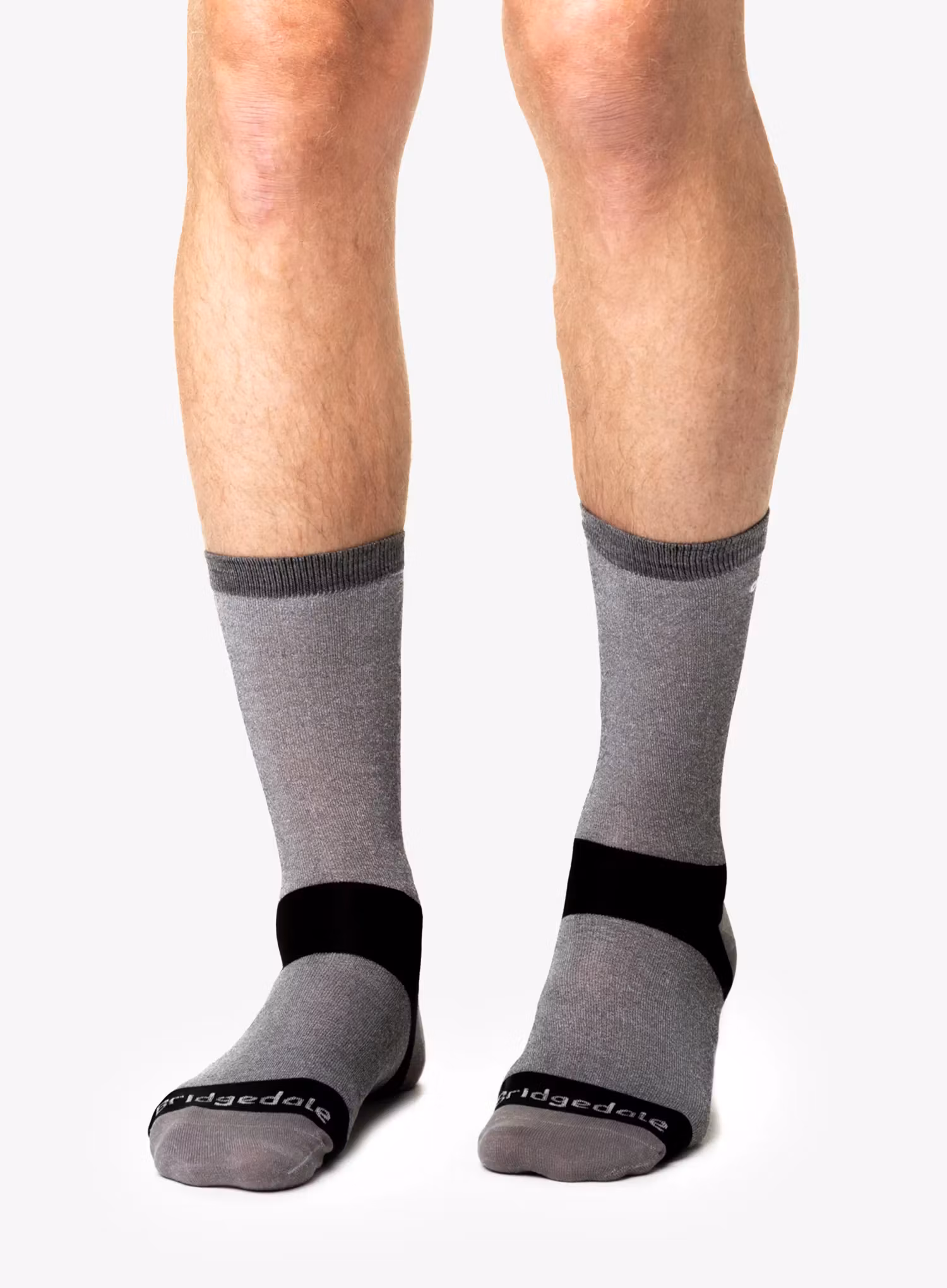 Kojinės Bridgedale Base Layer Coolmax Liner Boot - 2 pack - grey