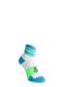 Kojinės bėgimo Compressport Ultra Trail Socks v2.0 Low - norse blue/neon green