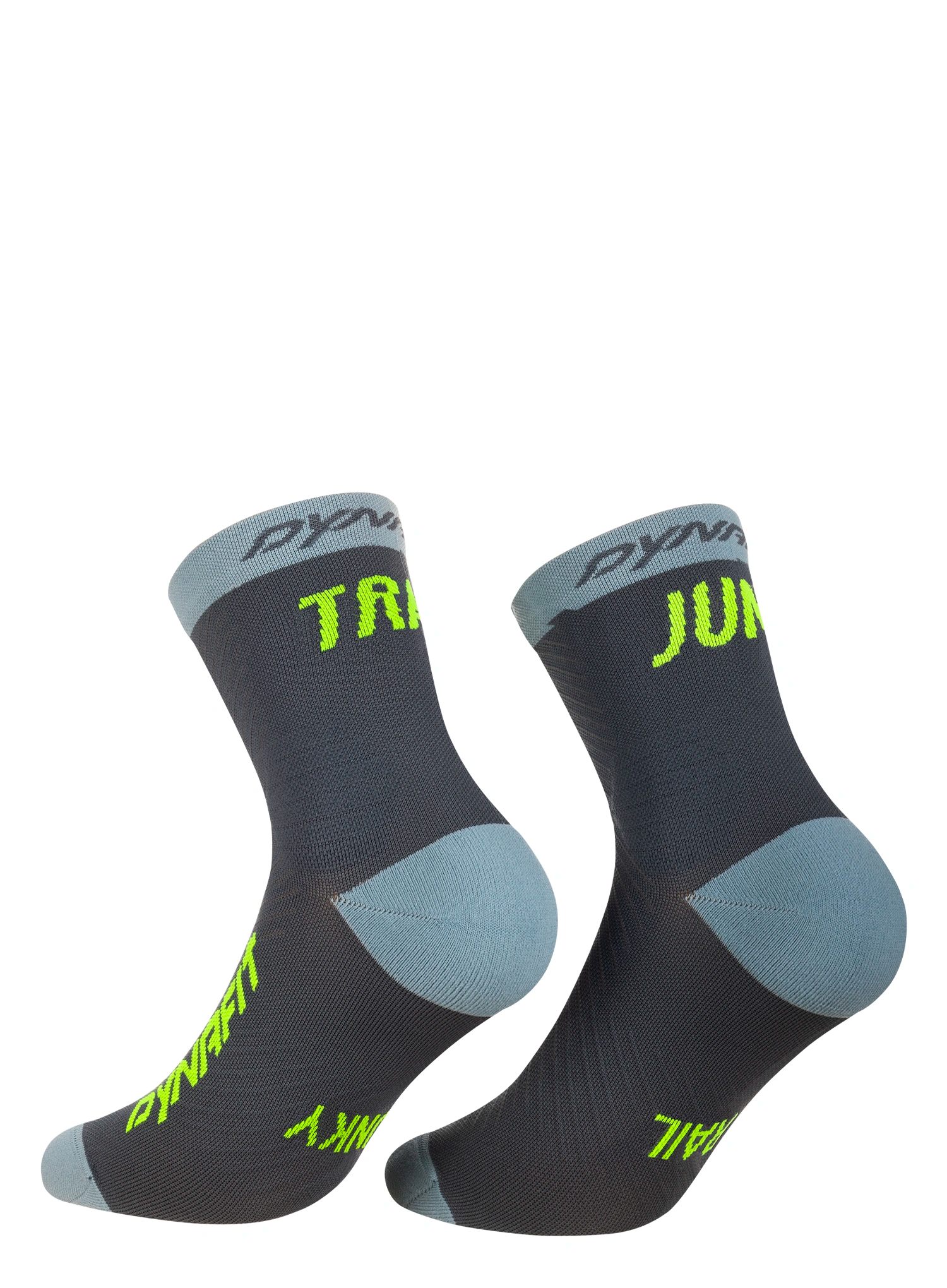 Kojinės bėgimo Dynafit Trail Mid Socks - cinder/smoke blue