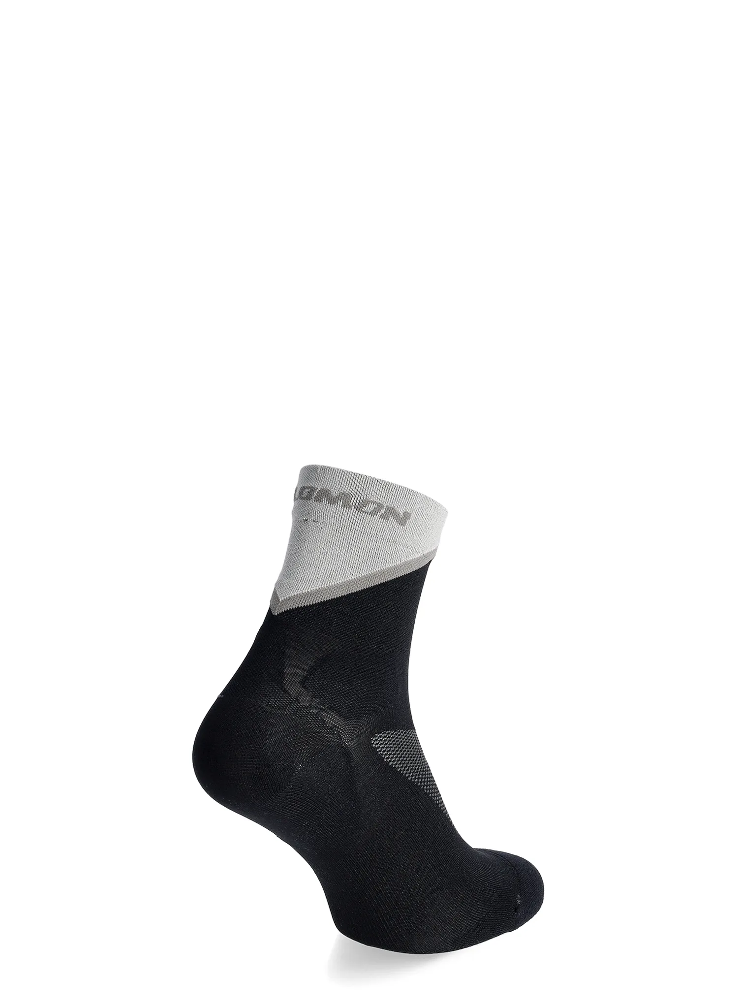 Kojinės bėgimo Salomon Pulse Ankle - black/gull gray/silver cloud