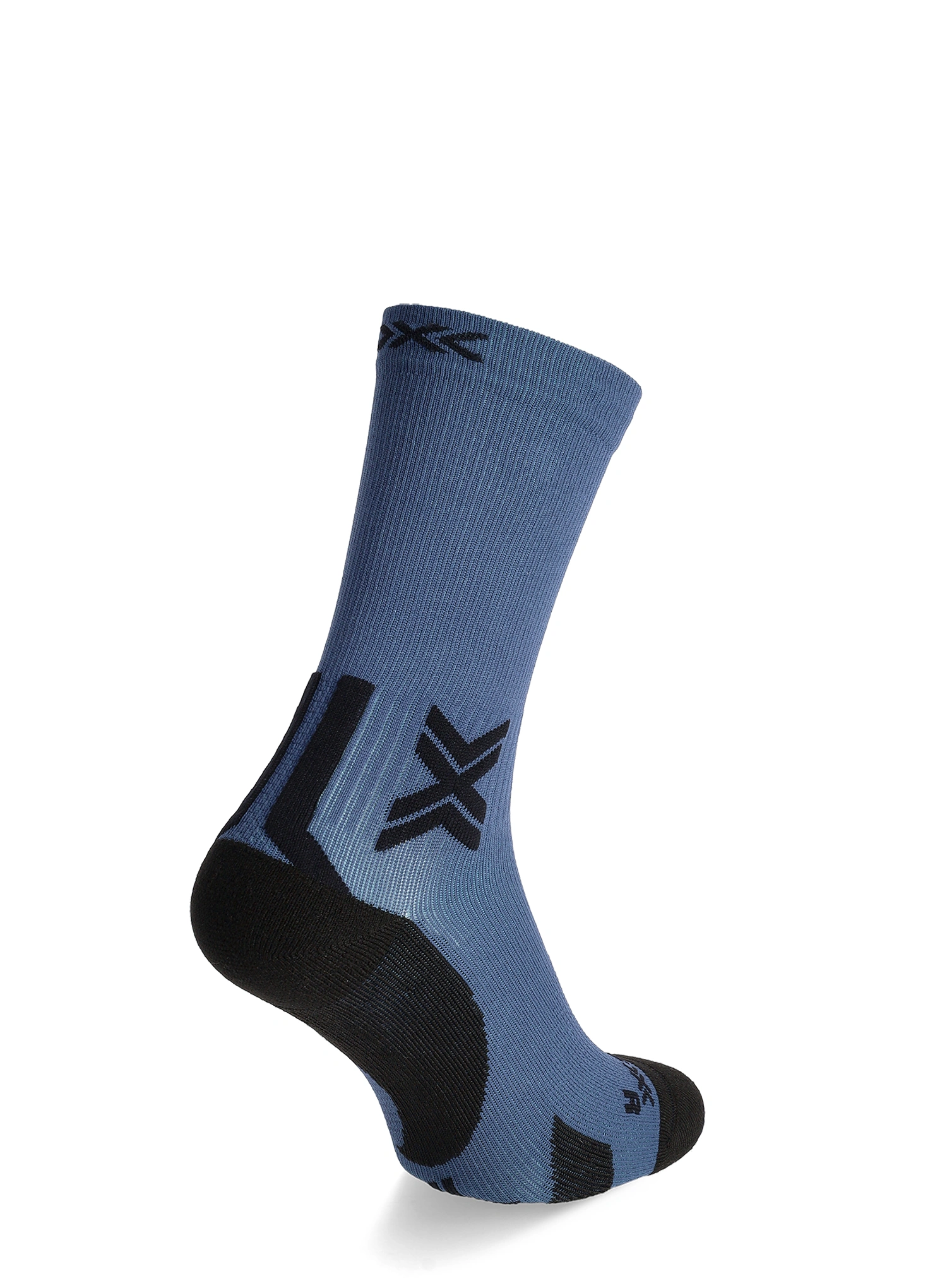 Kojinės bėgimo X-Socks Run Discover Crew - marine/x black