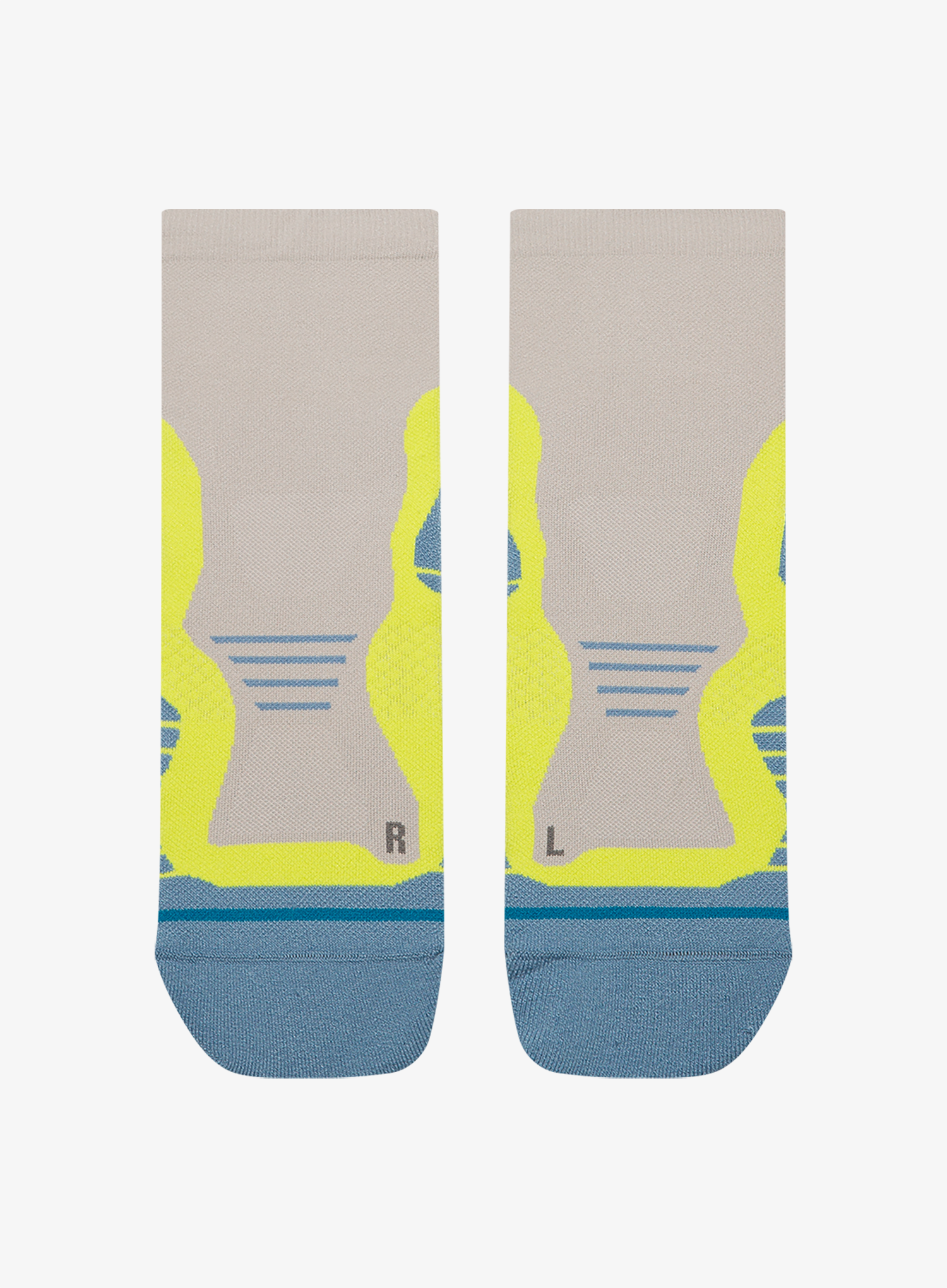 Moteriškos kojinės Stance Pace Light Quarter - lime