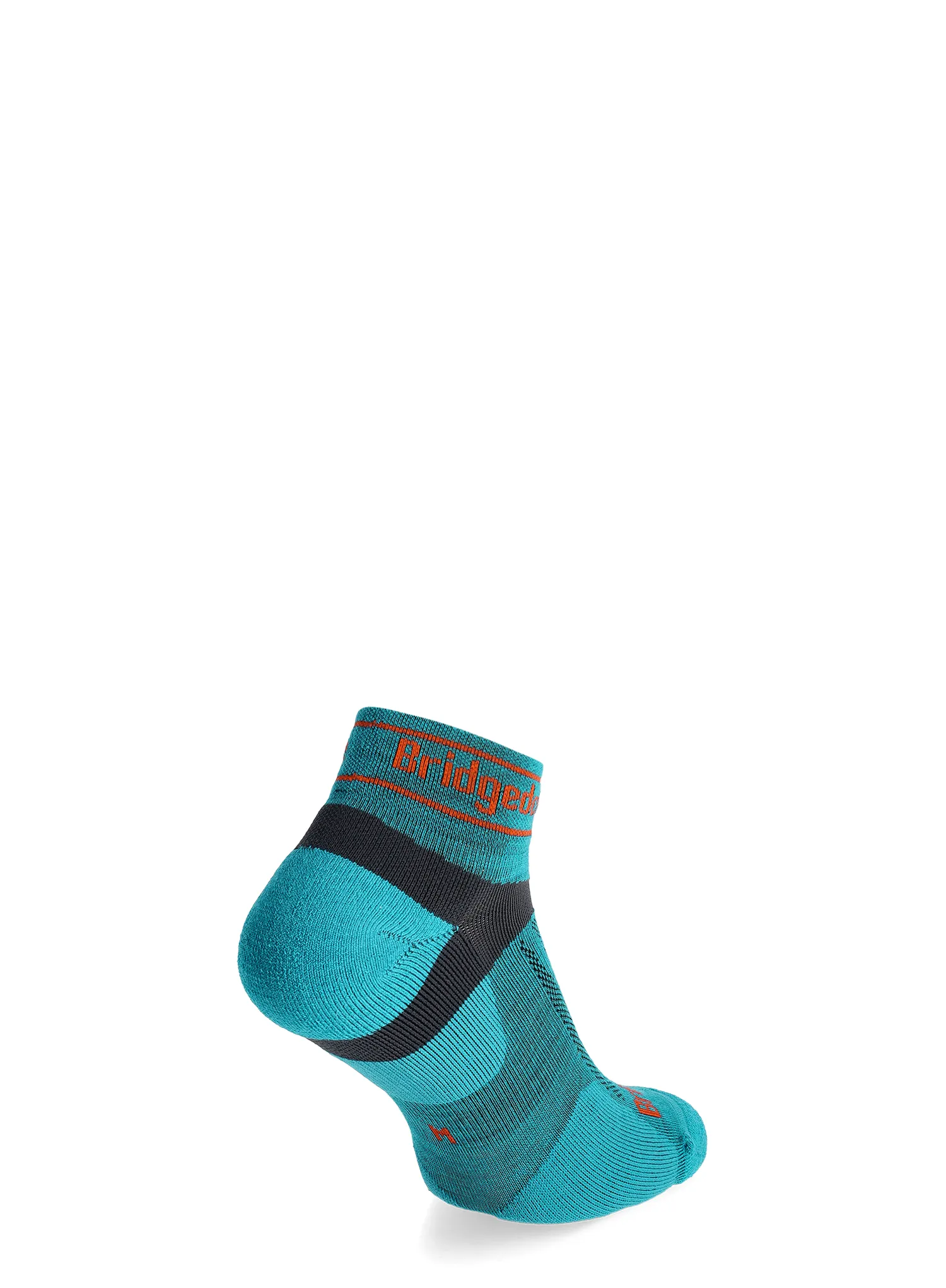 Bėgimo kojinės Bridgedale Ultralight T2 Merino Sport Low - teal