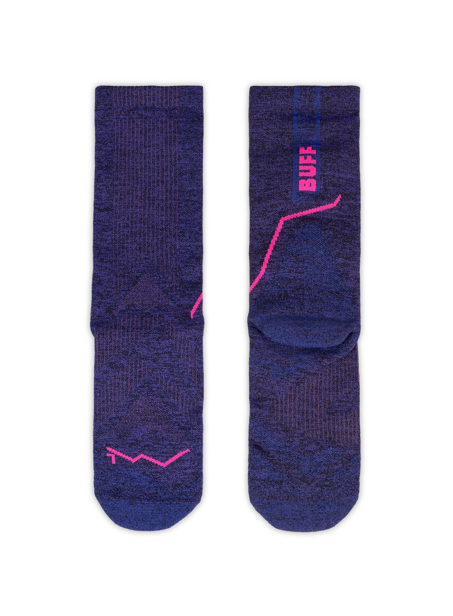 Bėgimo kojinės Buff Dryflx Crew Sock DC - ultramarine