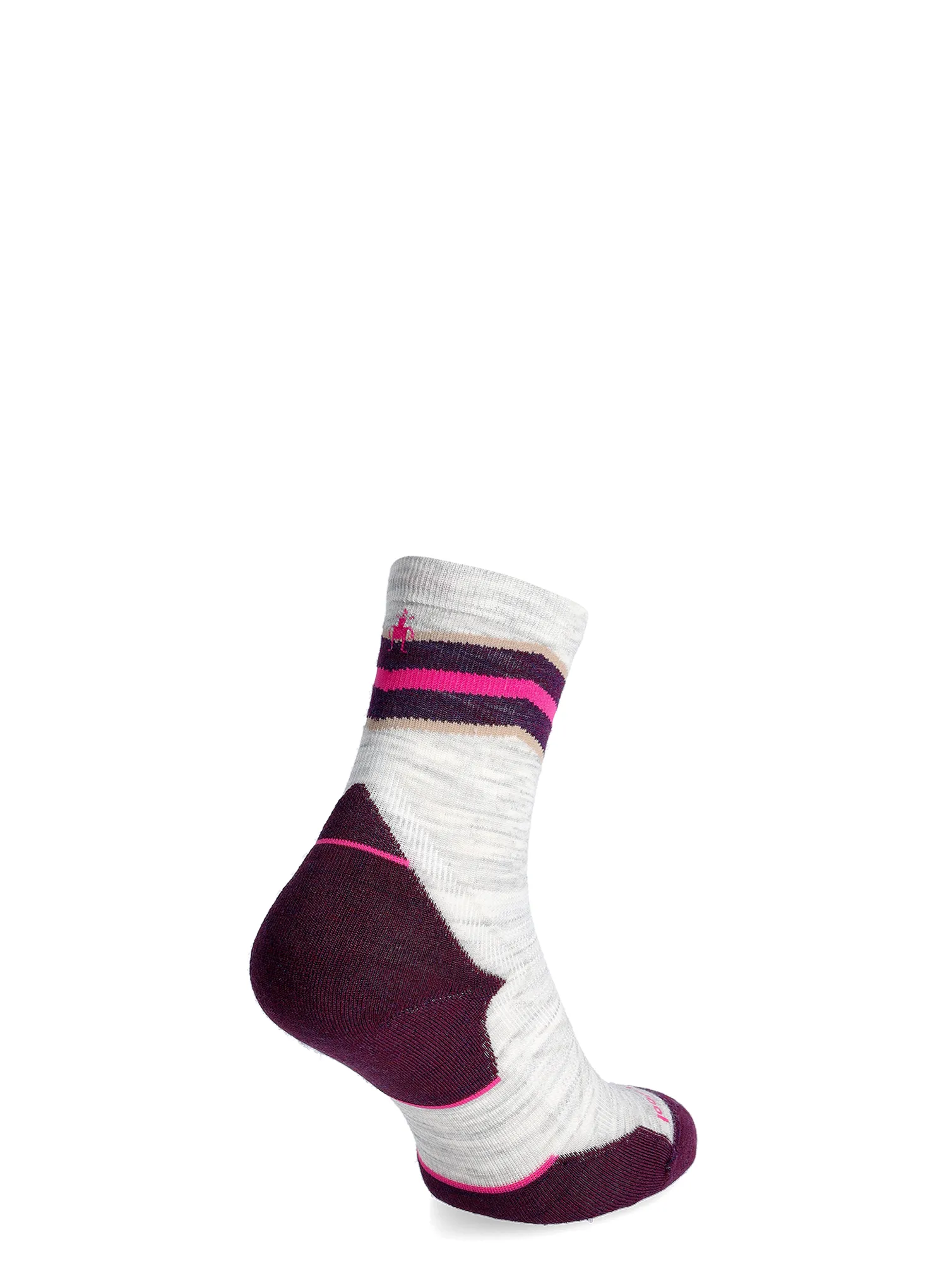 Moteriškos bėgimo kojinės Smartwool Run Targeted Cushion Mid Crew Socks - ash