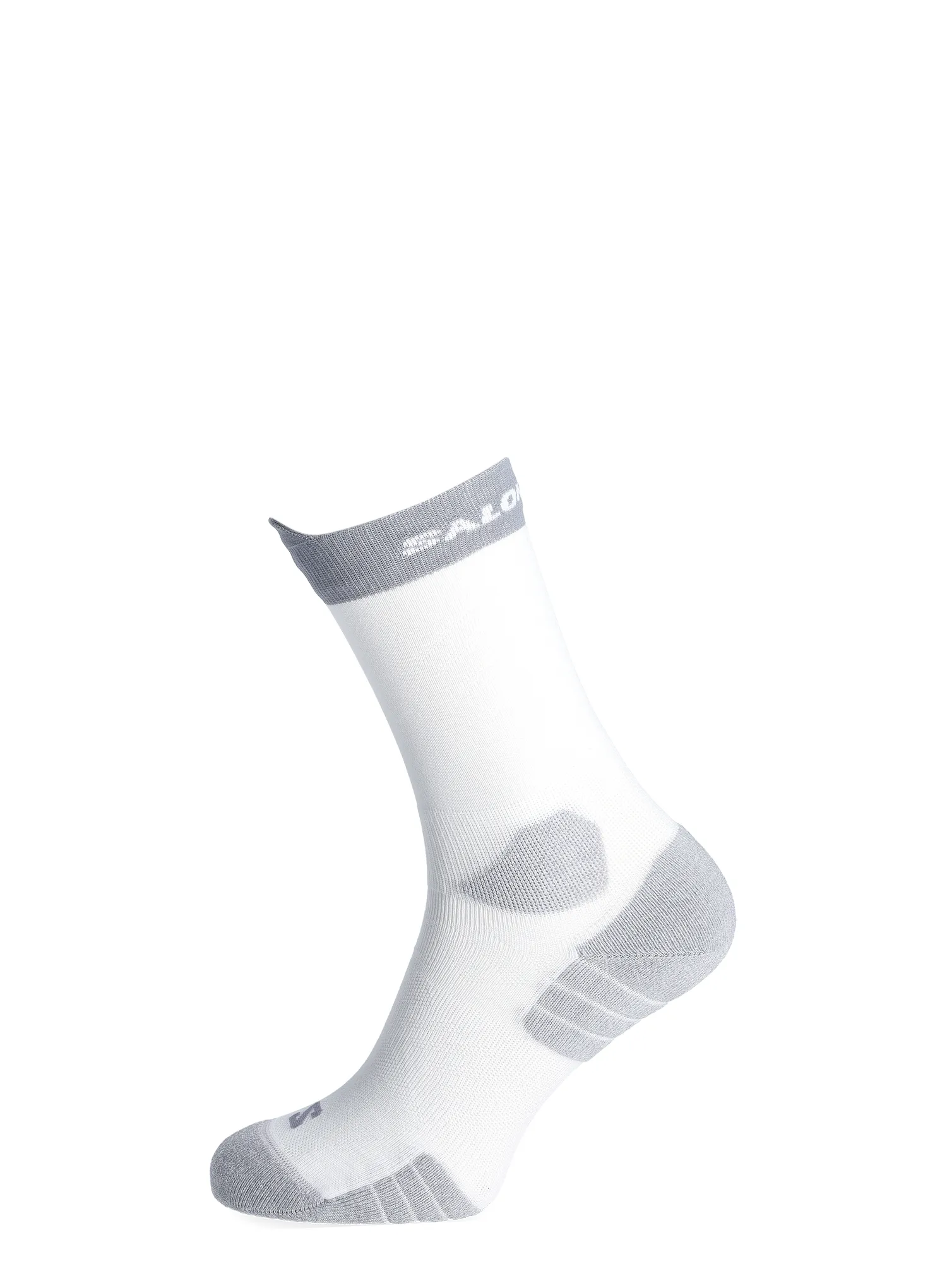 Bėgimo kojinės Salomon Aero Crew - white/quarry  