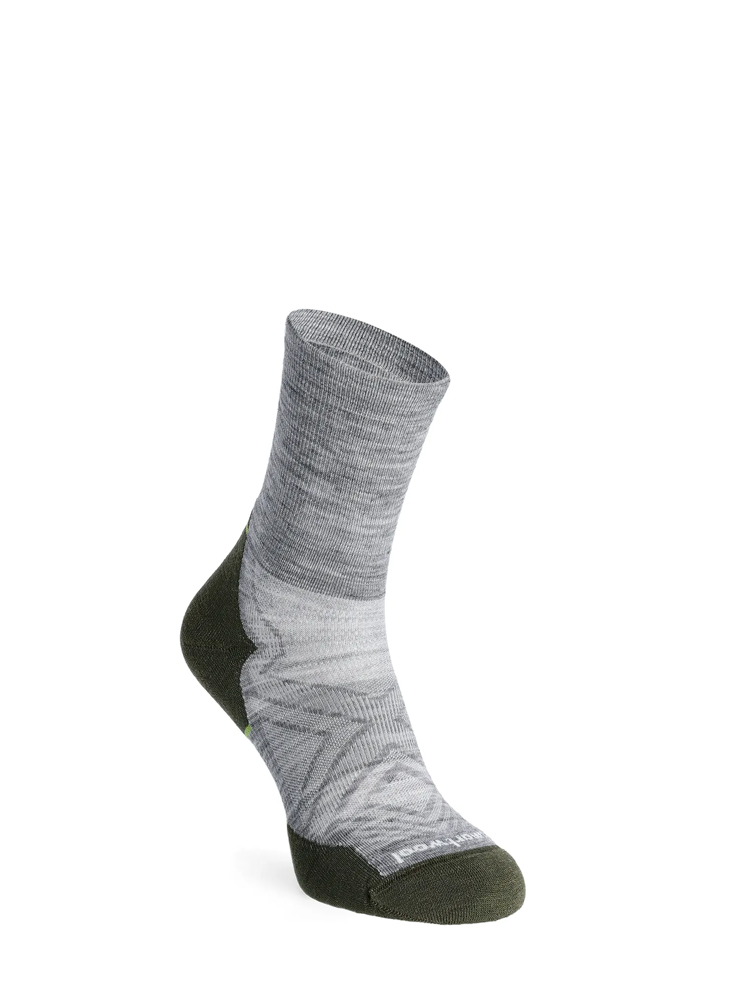 Bėgimo kojinės Smartwool Run Targeted Cushion Mid Crew Socks - light gray