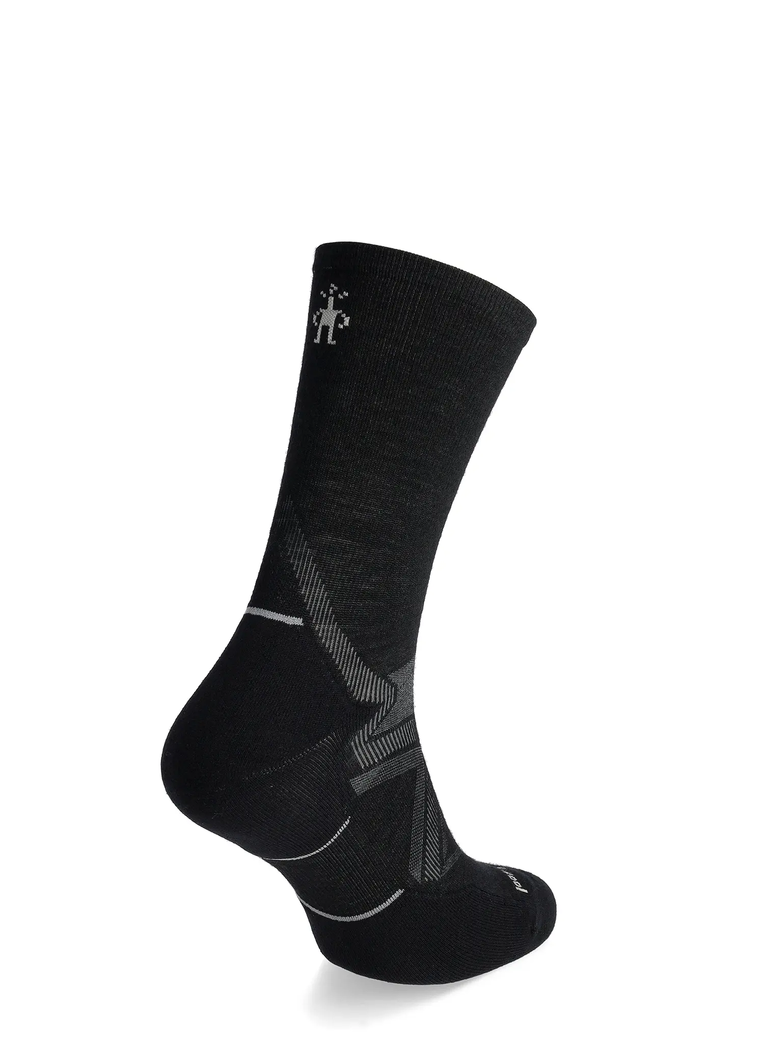 Bėgimo kojinės Smartwool Run TC Cold Crew - black