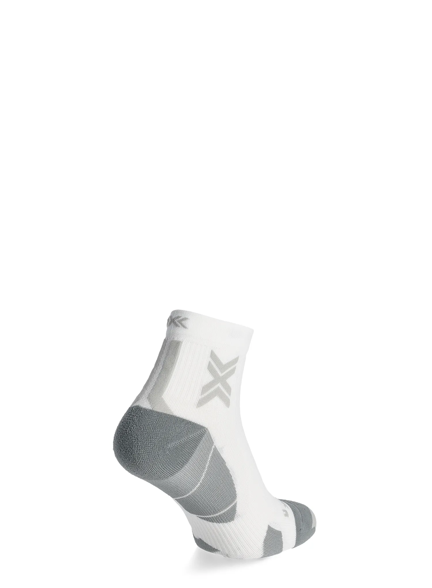 Bėgimo kojinės X-Socks Run Perform Ankle - arctic white/pearl grey