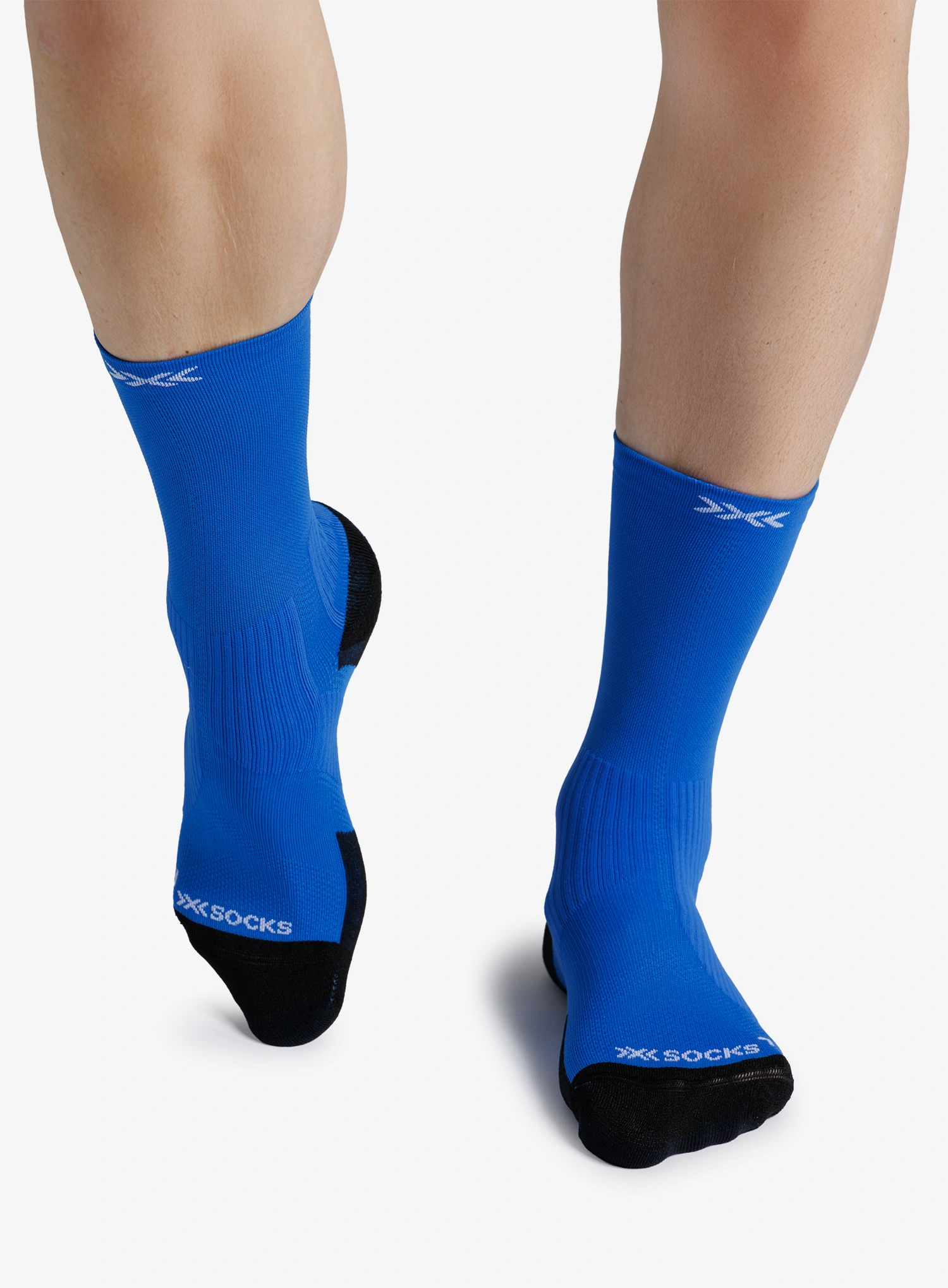 Bėgimo kojinės X-Socks Trailrun Perform Crew - electric blue