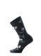 Merino vilnos kojinės moterims Smartwool Everyday Garden Gala Crew Socks - charcoal