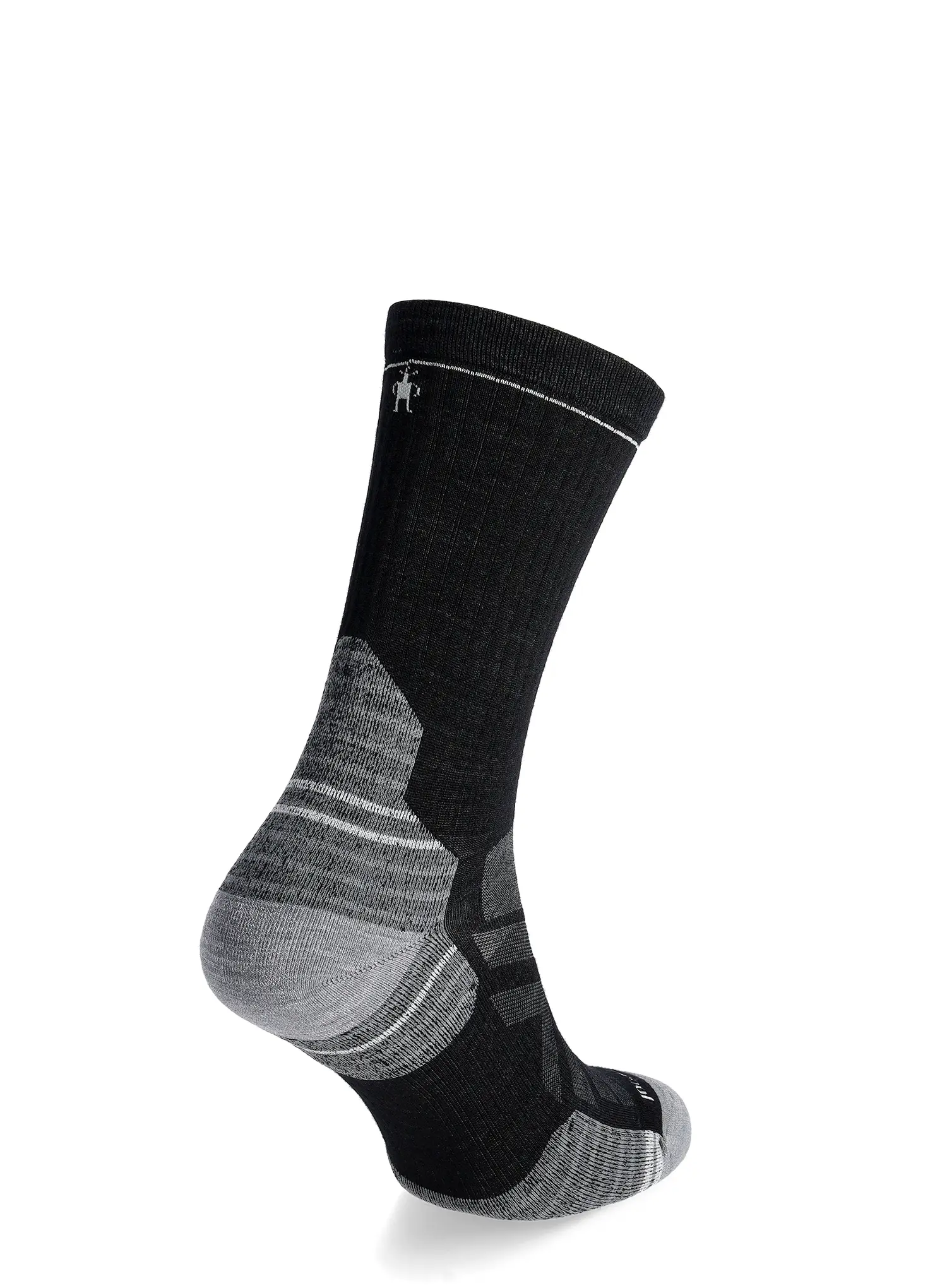 Merino vilnos kojinės Smartwool Hike Targeted Cushion Crew Socks - black