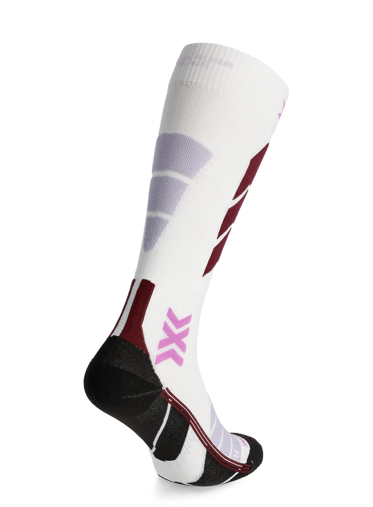Moteriškos slidinėjimo kojinės X-Socks Ski Expert OTC - x white/lavender
