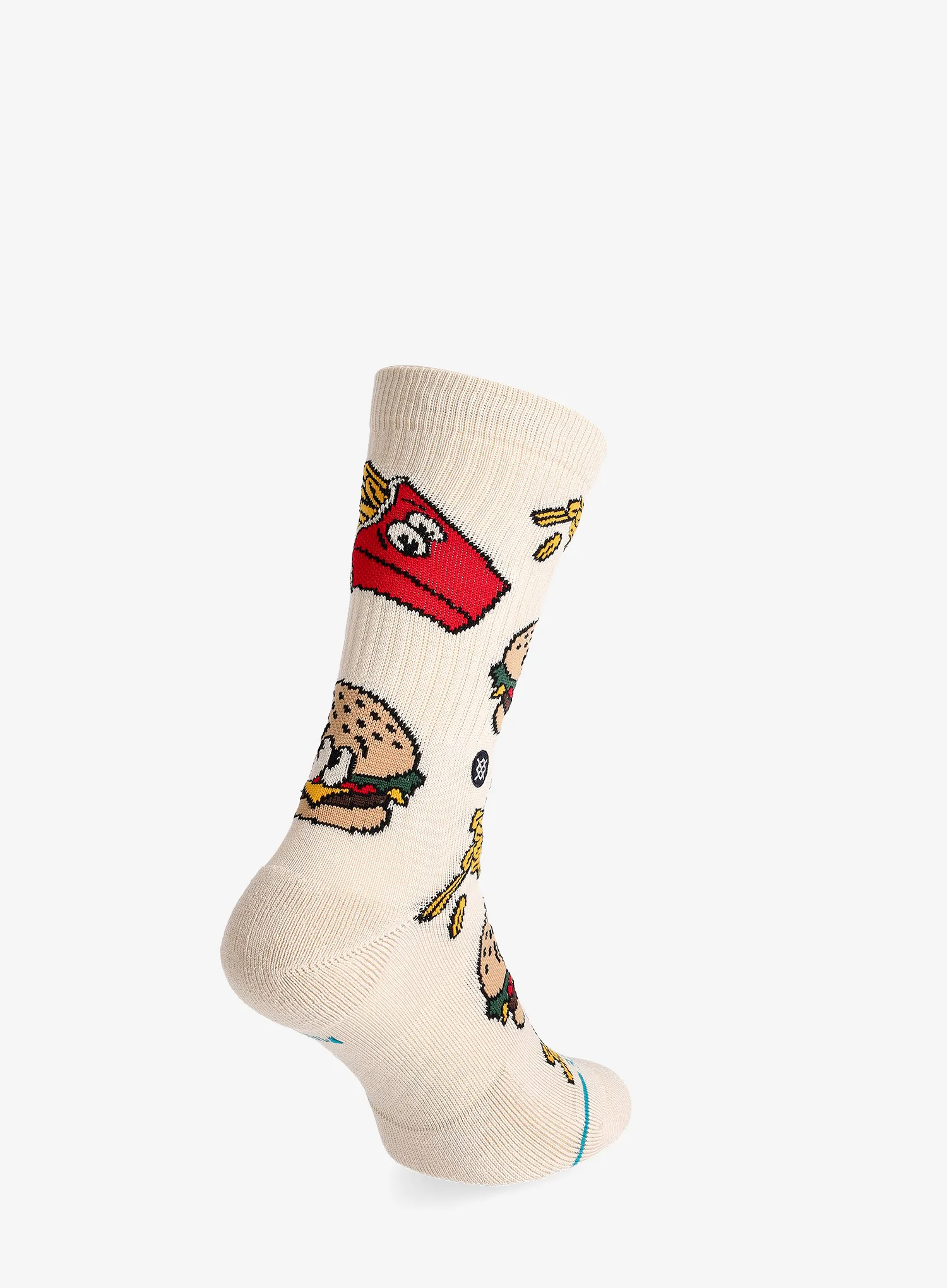 Kojinės Stance Combo Meal Crew - tan