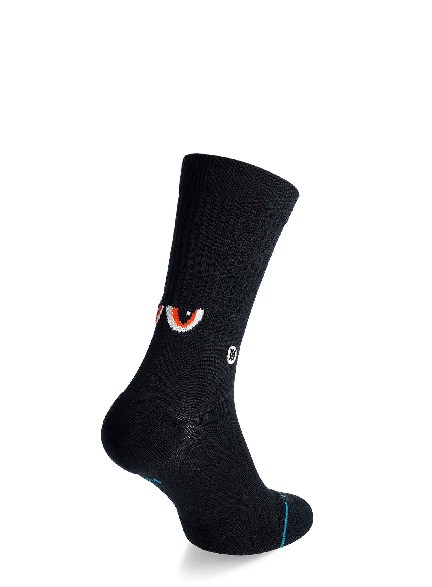 Kojinės Stance Neighborly Crew - black
