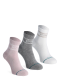 Kojinės Stance Vital Quarter 3 Pack - purple/purple