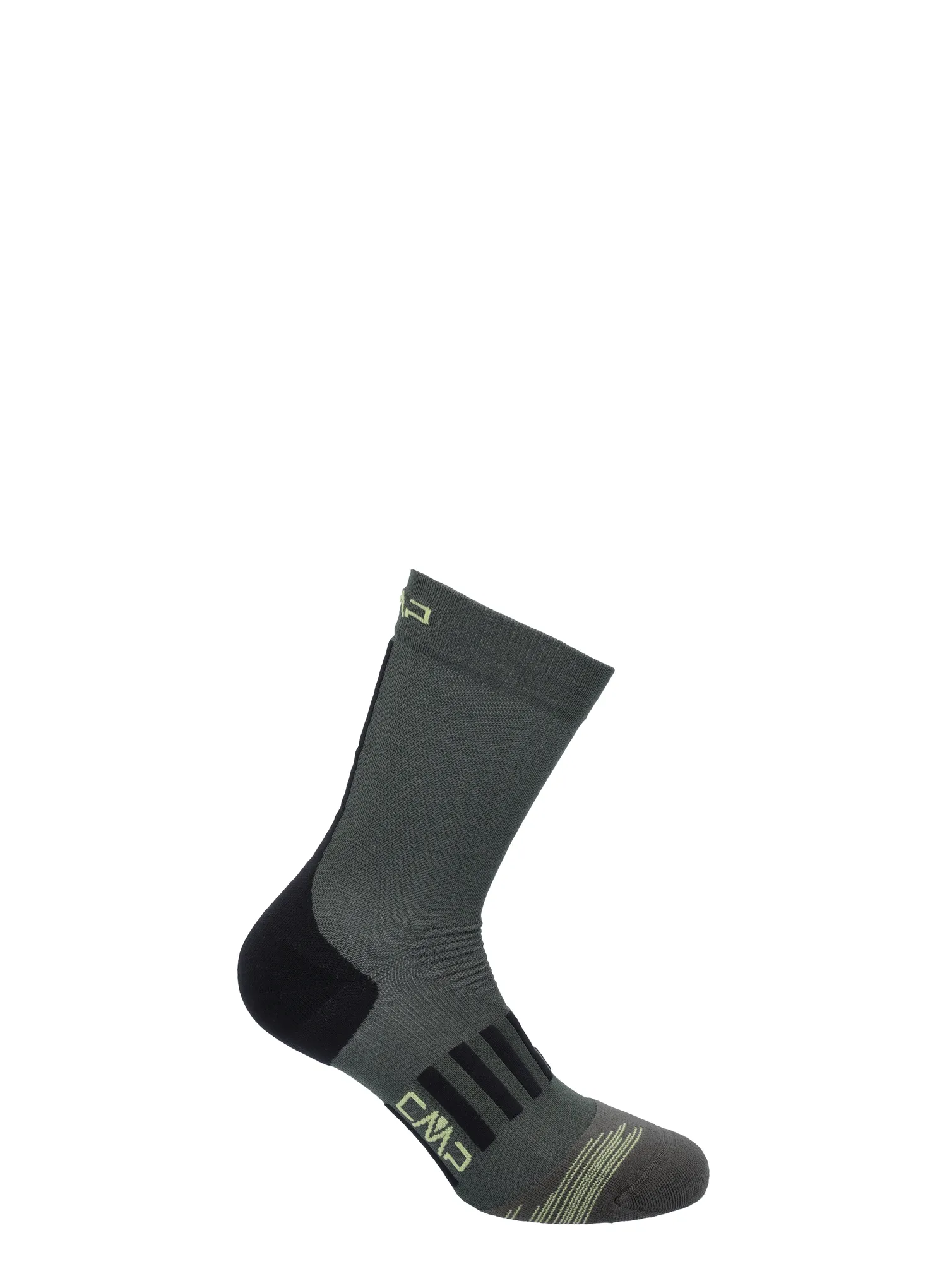 Žygio kojinės CMP Trekking Sock Low Microlon - militare/moss