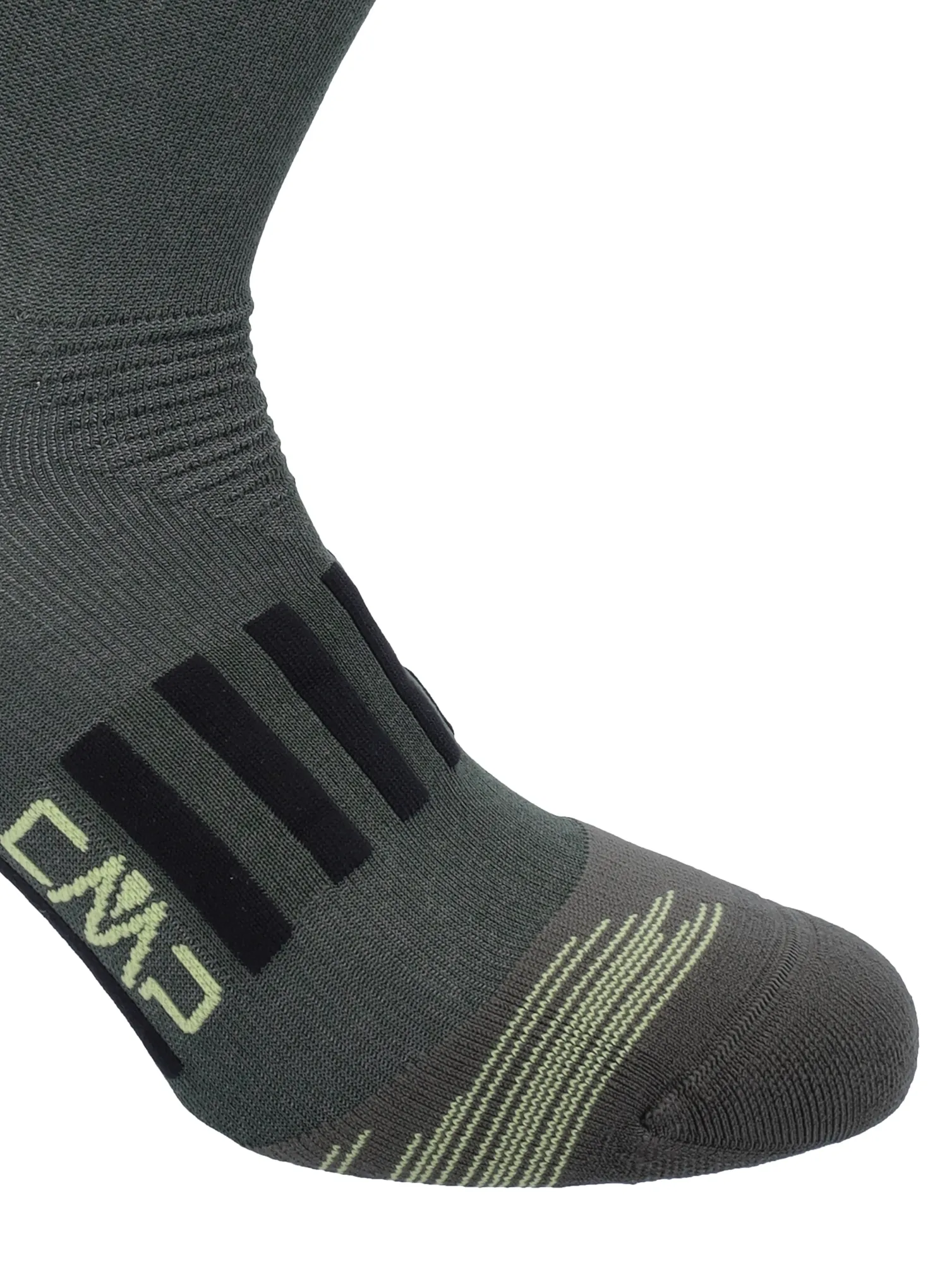 Žygio kojinės CMP Trekking Sock Low Microlon - militare/moss